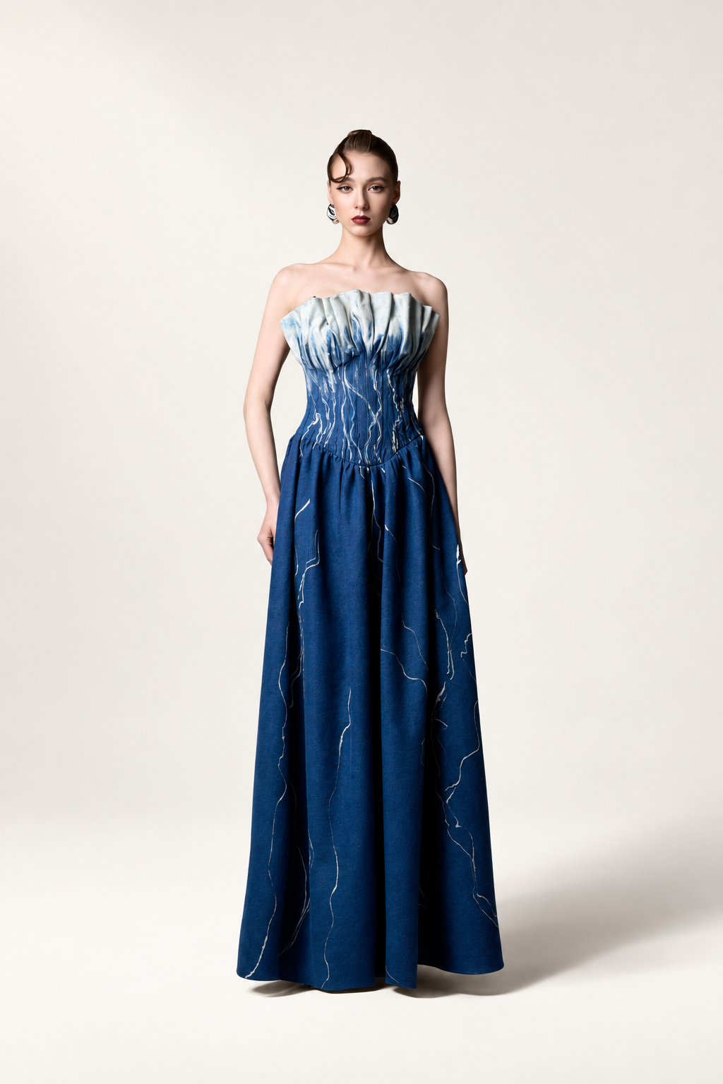 Wave-Wash Dress