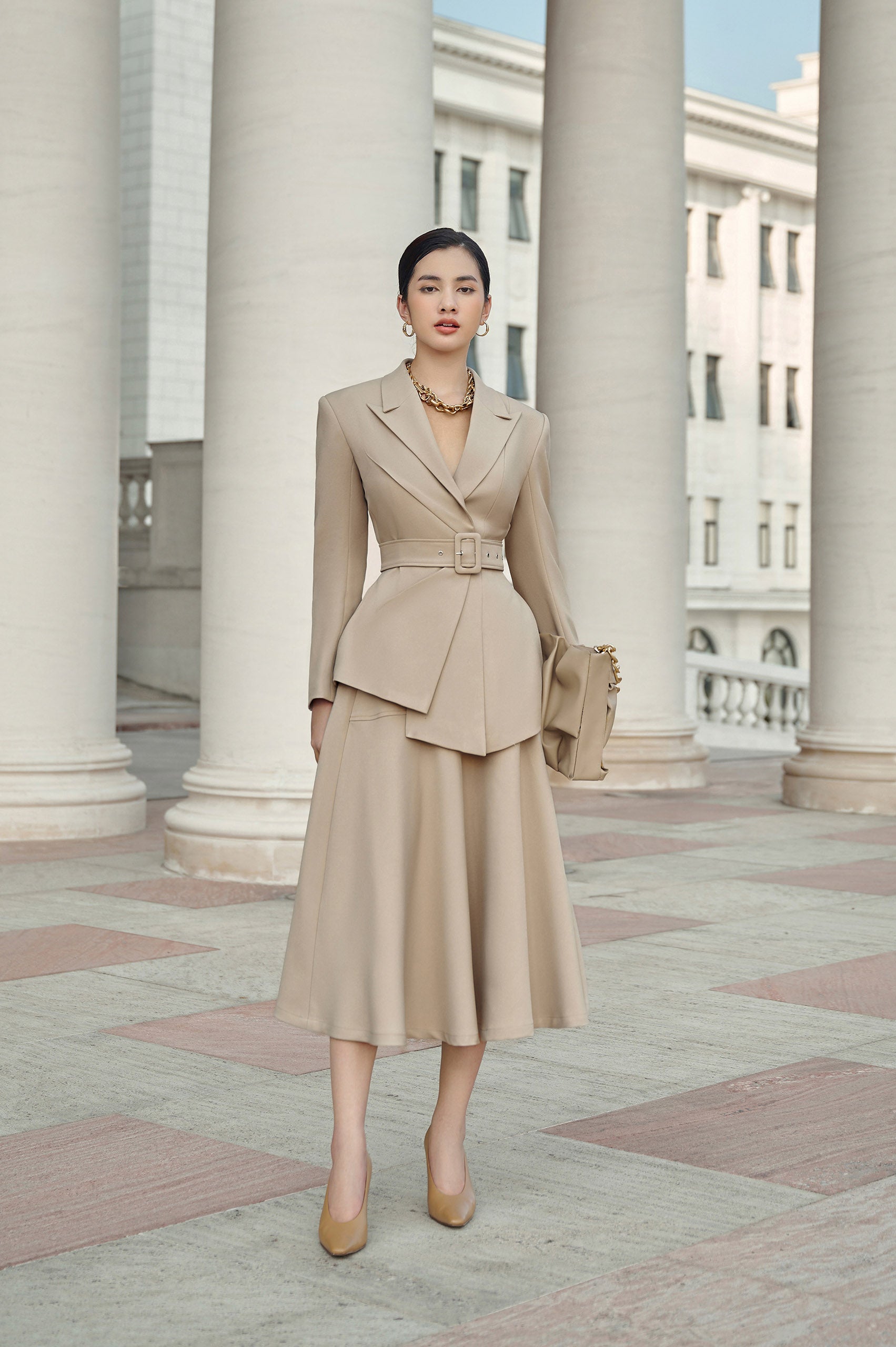 Anastasia Blazer With Belt