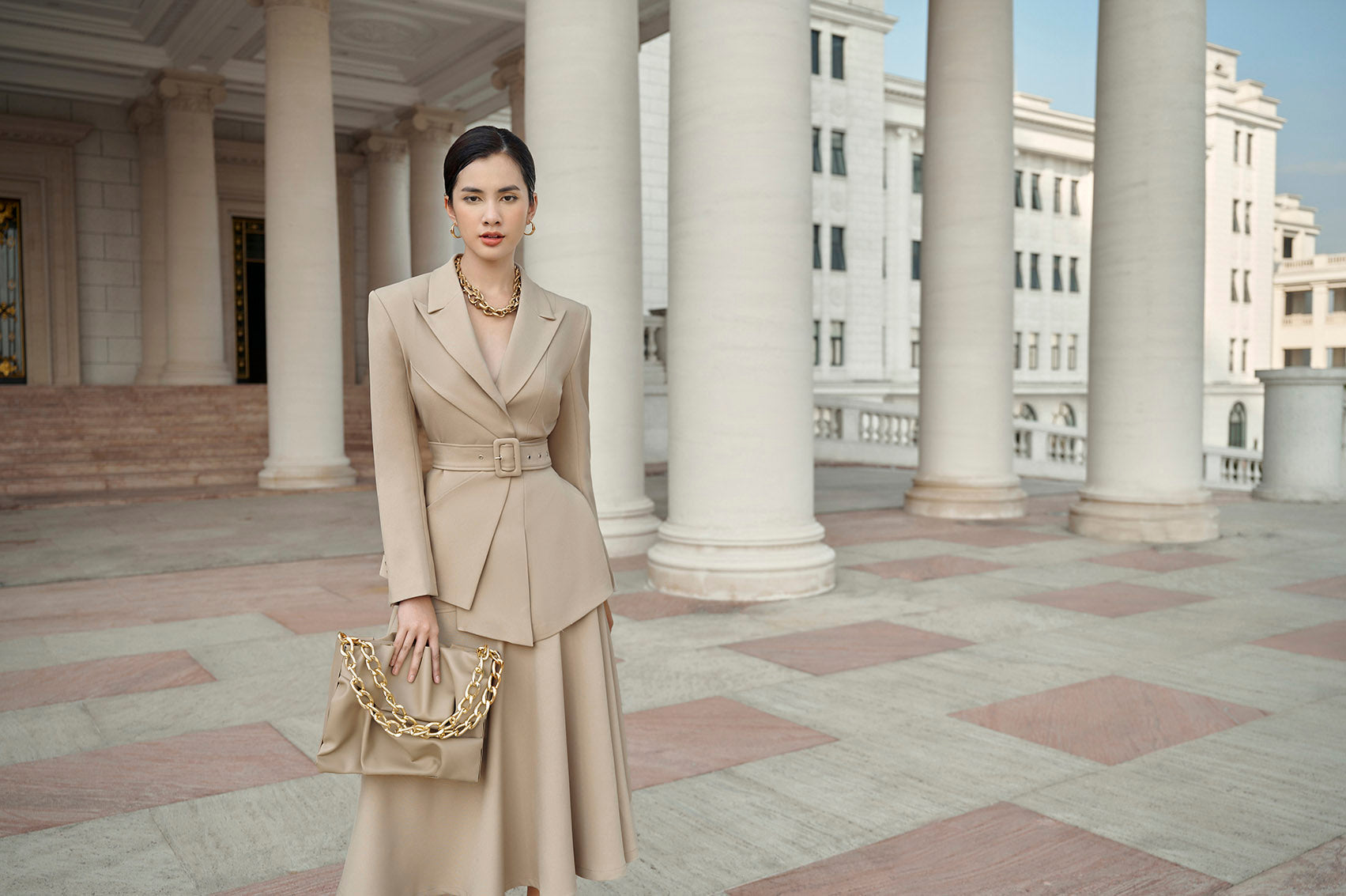 Cecilia Big Swing A-line Skirt