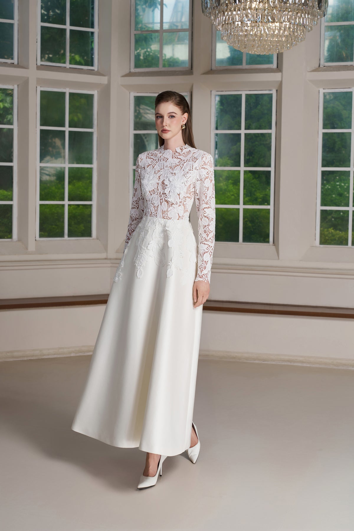 Dia Dress – Off White Maxi Dress