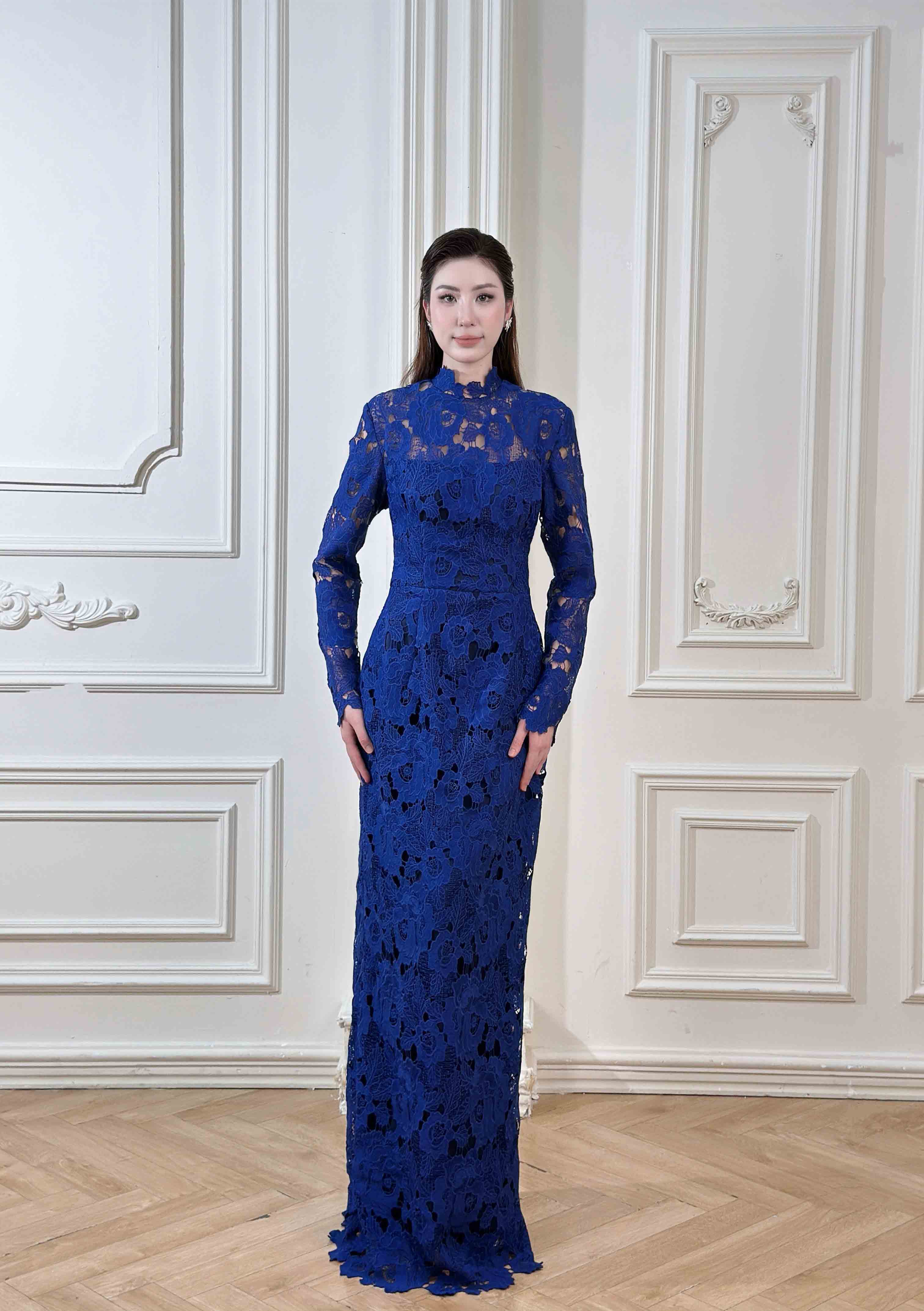 Eiren Dress – Lapis Blue Maxi Dress
