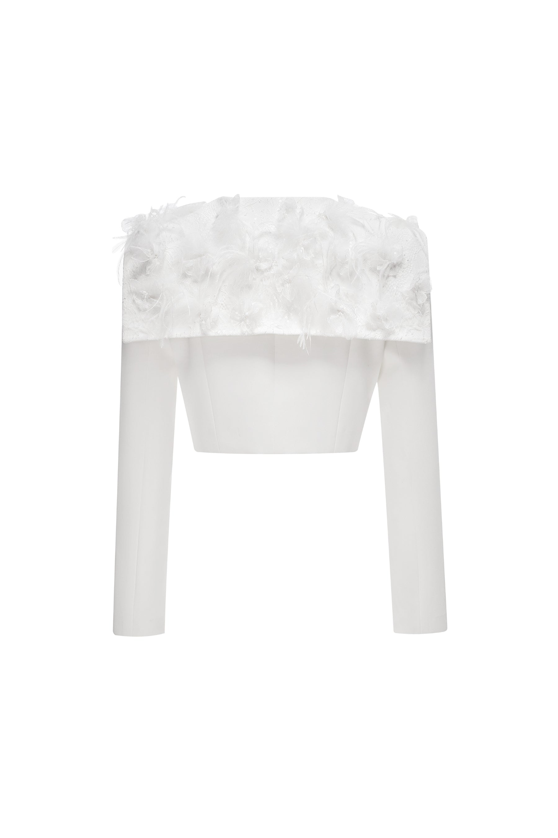 Elina Cropped Jacket Trouser Set