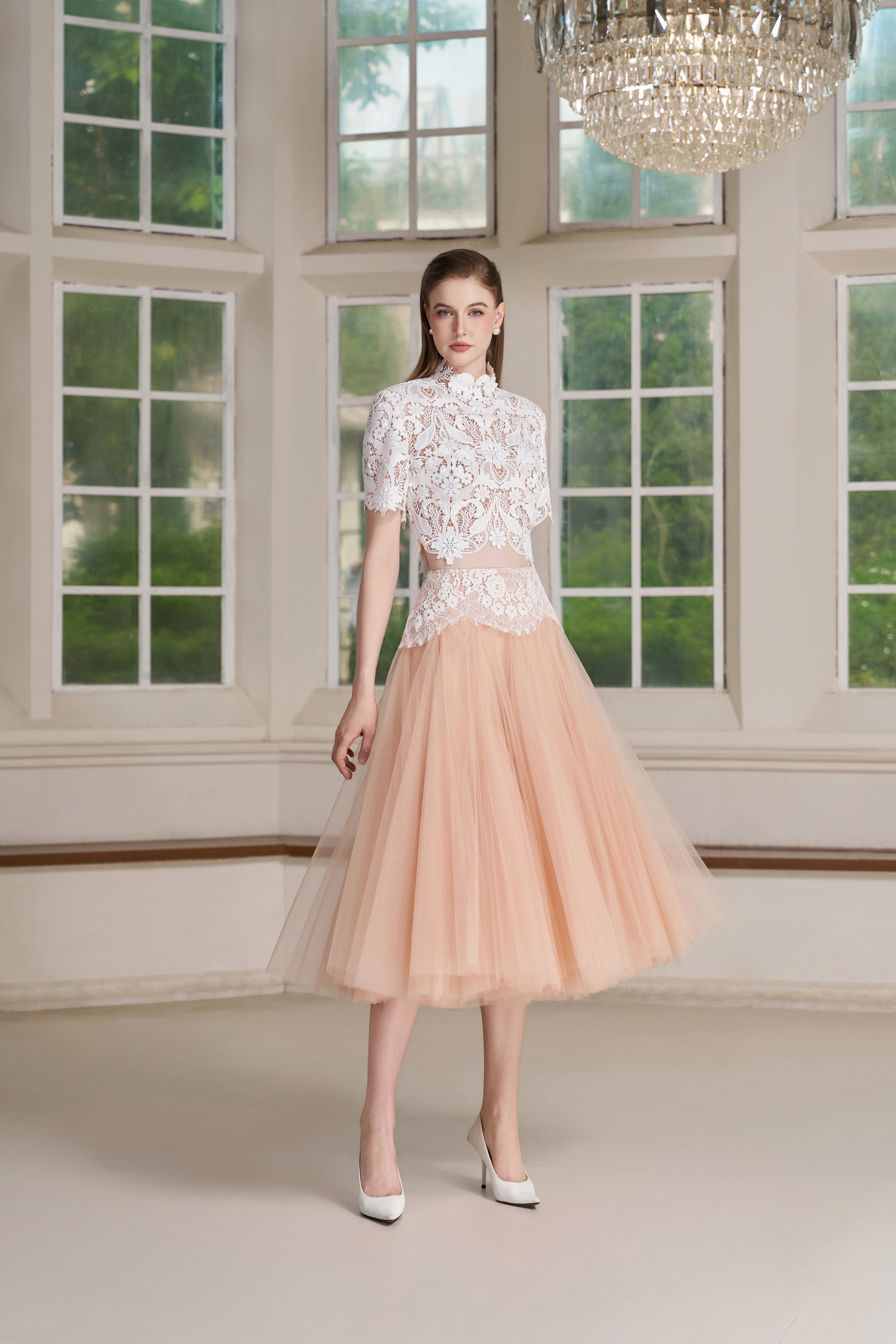 Elyne Set – Peach Blush Set