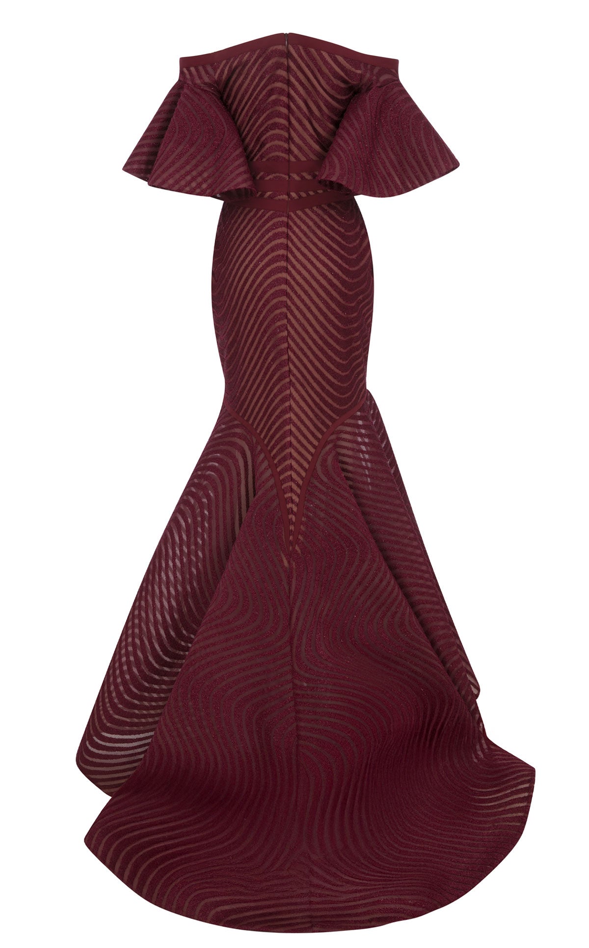 Fouad Sarkis F02925 Couture Evening Gown