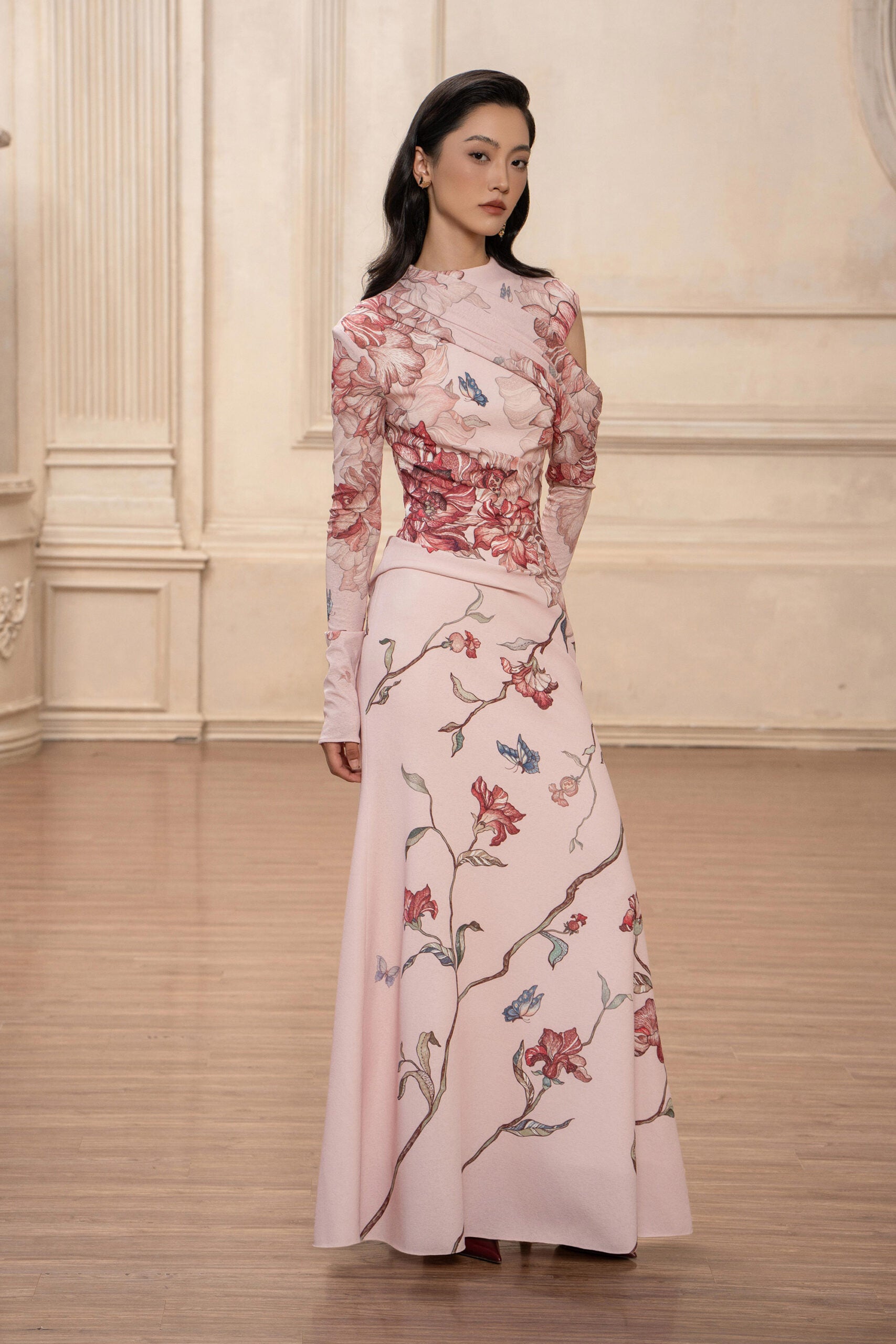 Floral Fantasy Dress VL1002