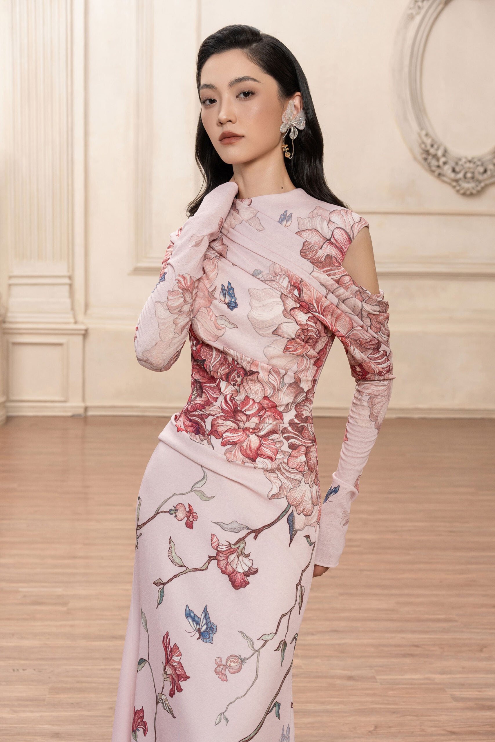 Floral Fantasy Dress VL1002