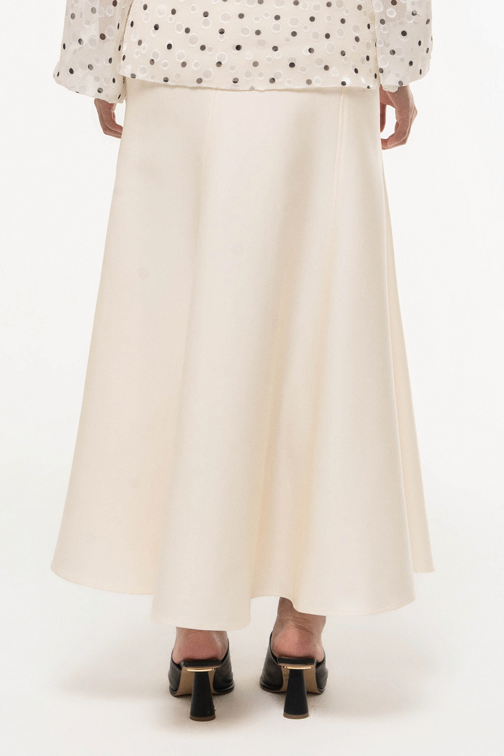 Floral Jacquard Mermaid Skirt