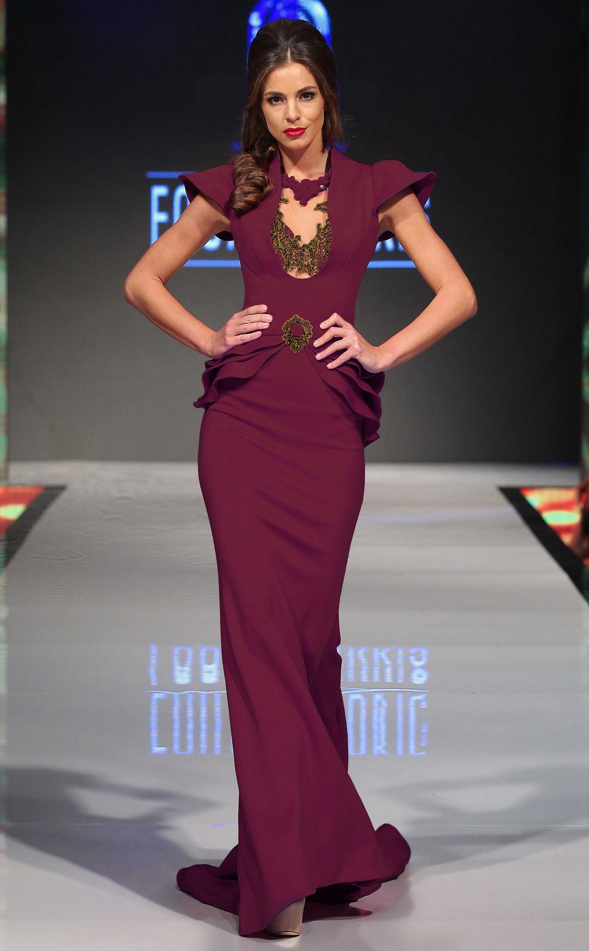 Fouad Sarkis 2295 Couture Evening Gown