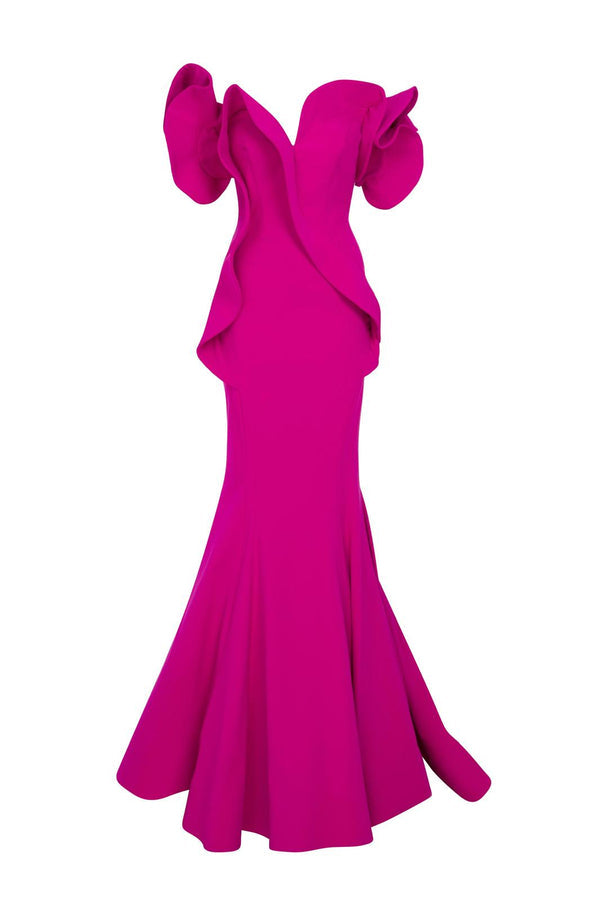 Fouad Sarkis 2328 Couture Evening Gown