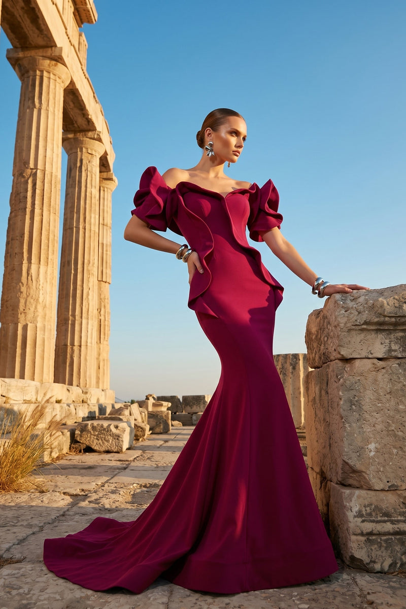 Fouad Sarkis 2328 Couture Evening Gown