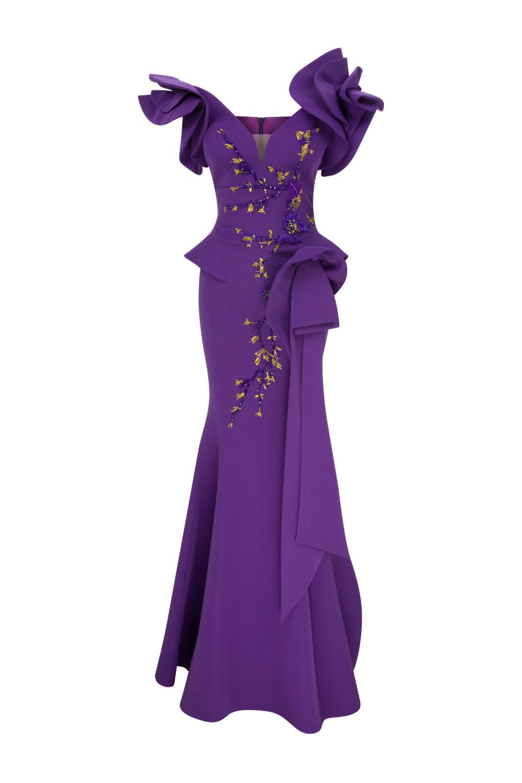 Fouad Sarkis 2670 Couture Evening Gown