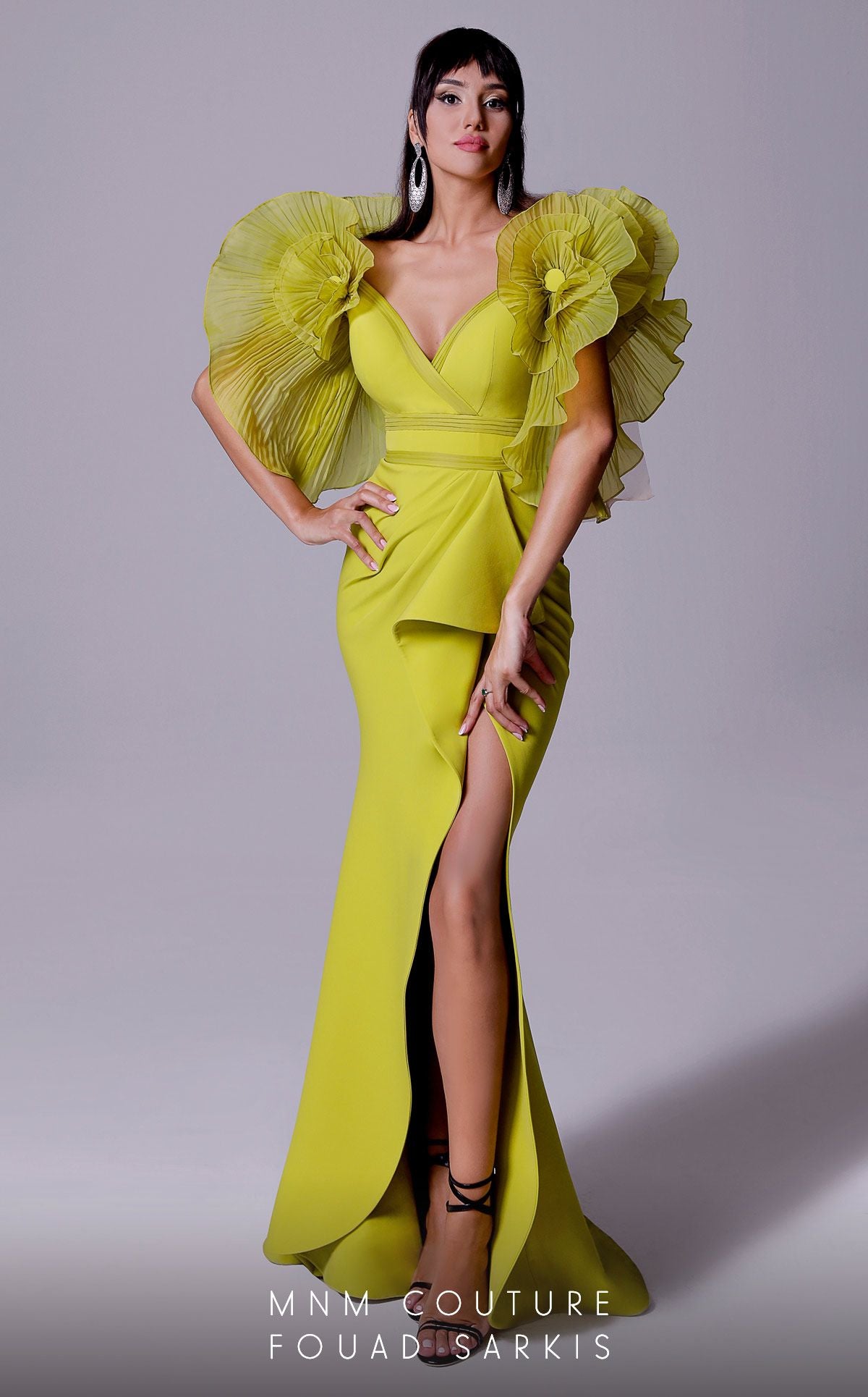 Fouad Sarkis 2712 Couture Evening Gown