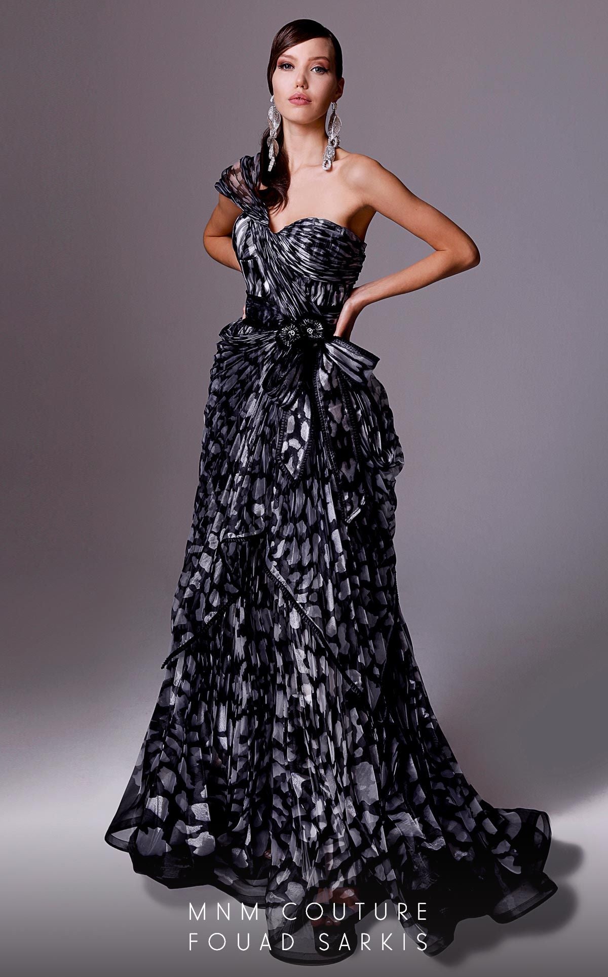 Fouad Sarkis 2717 Couture Evening Gown