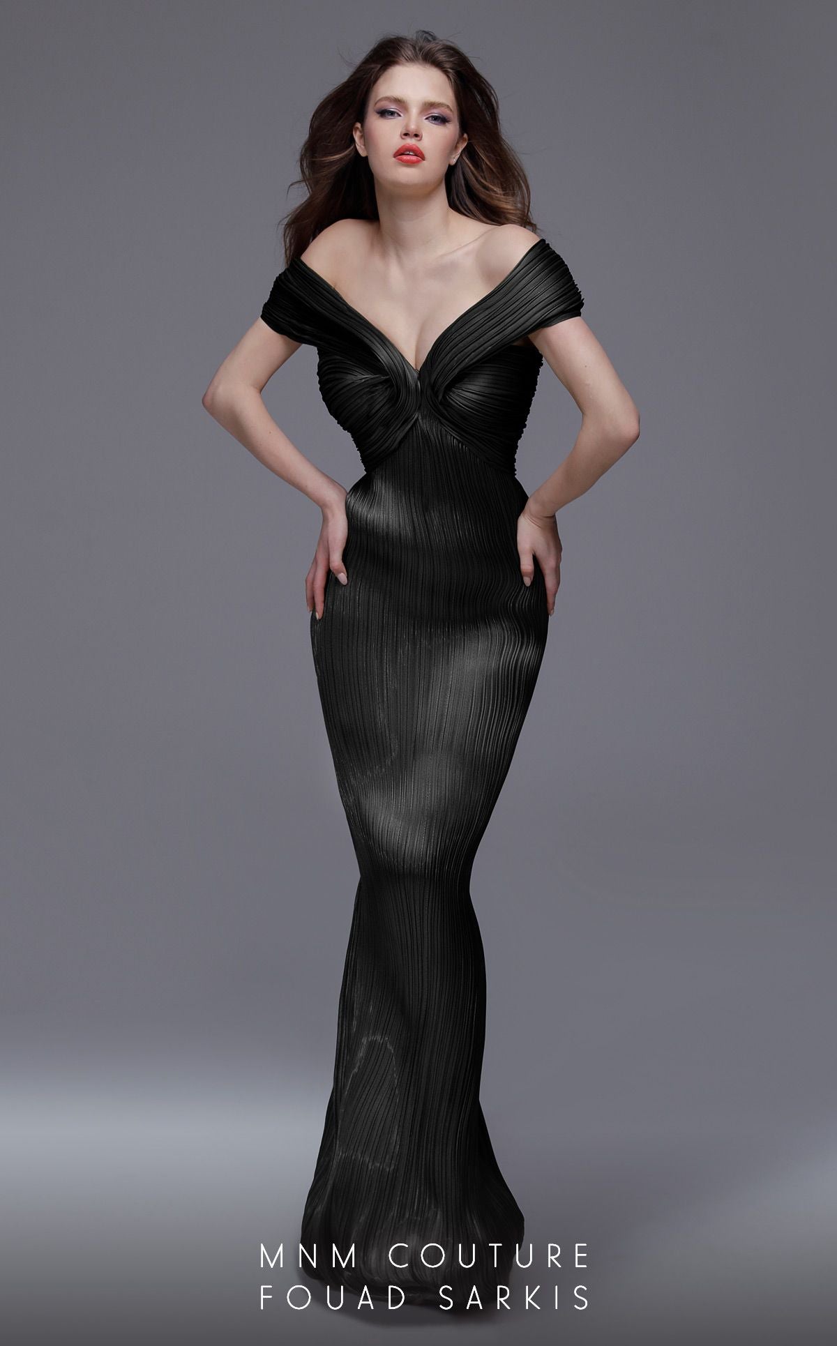 Fouad Sarkis 2729 Couture Evening Gown