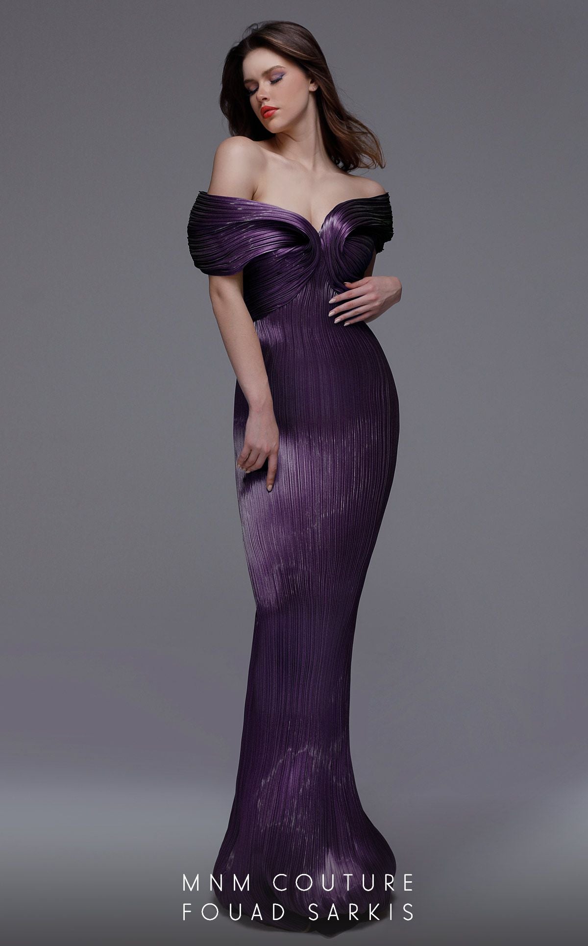 Fouad Sarkis 2729 Couture Evening Gown