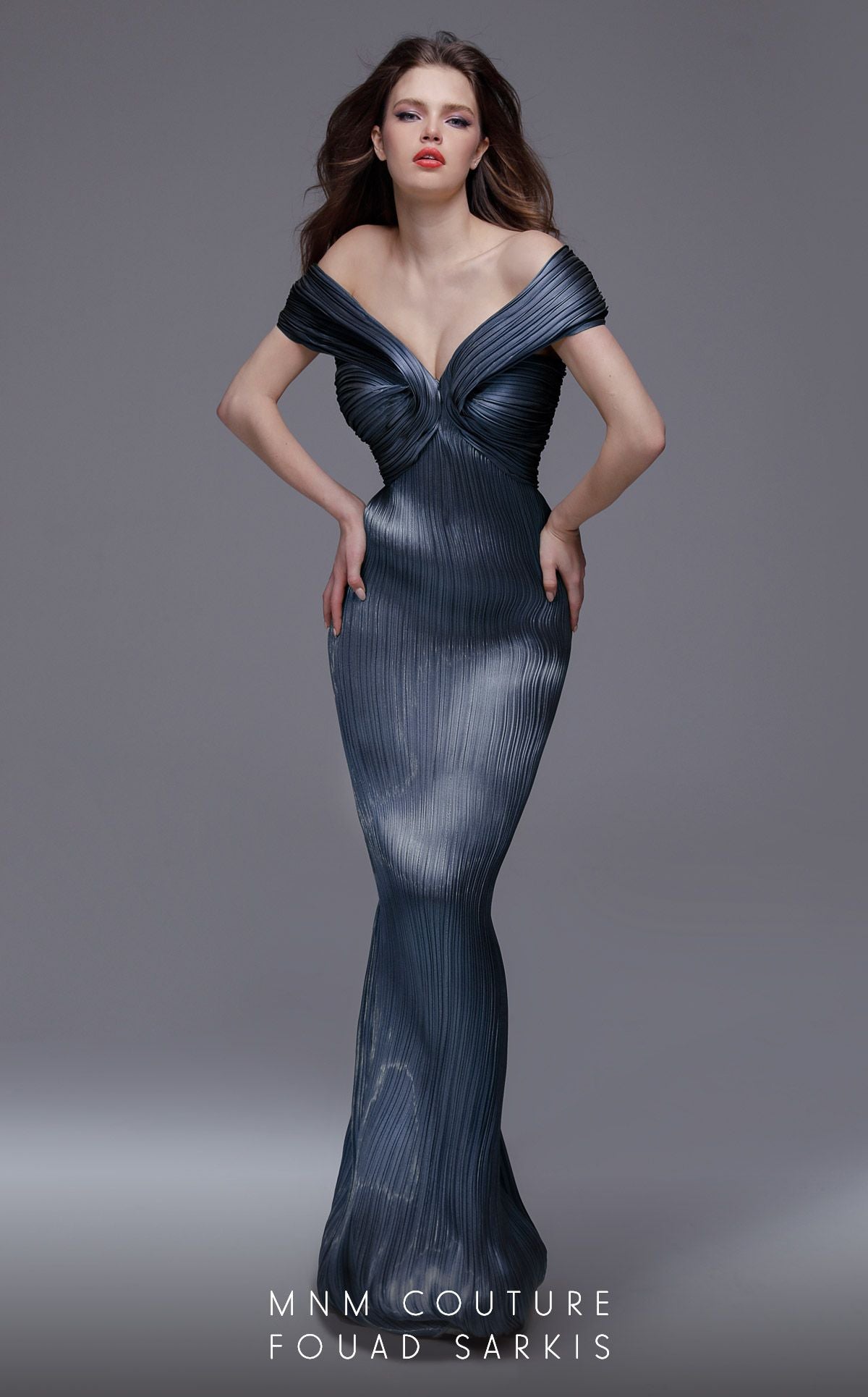 Fouad Sarkis 2729 Couture Evening Gown