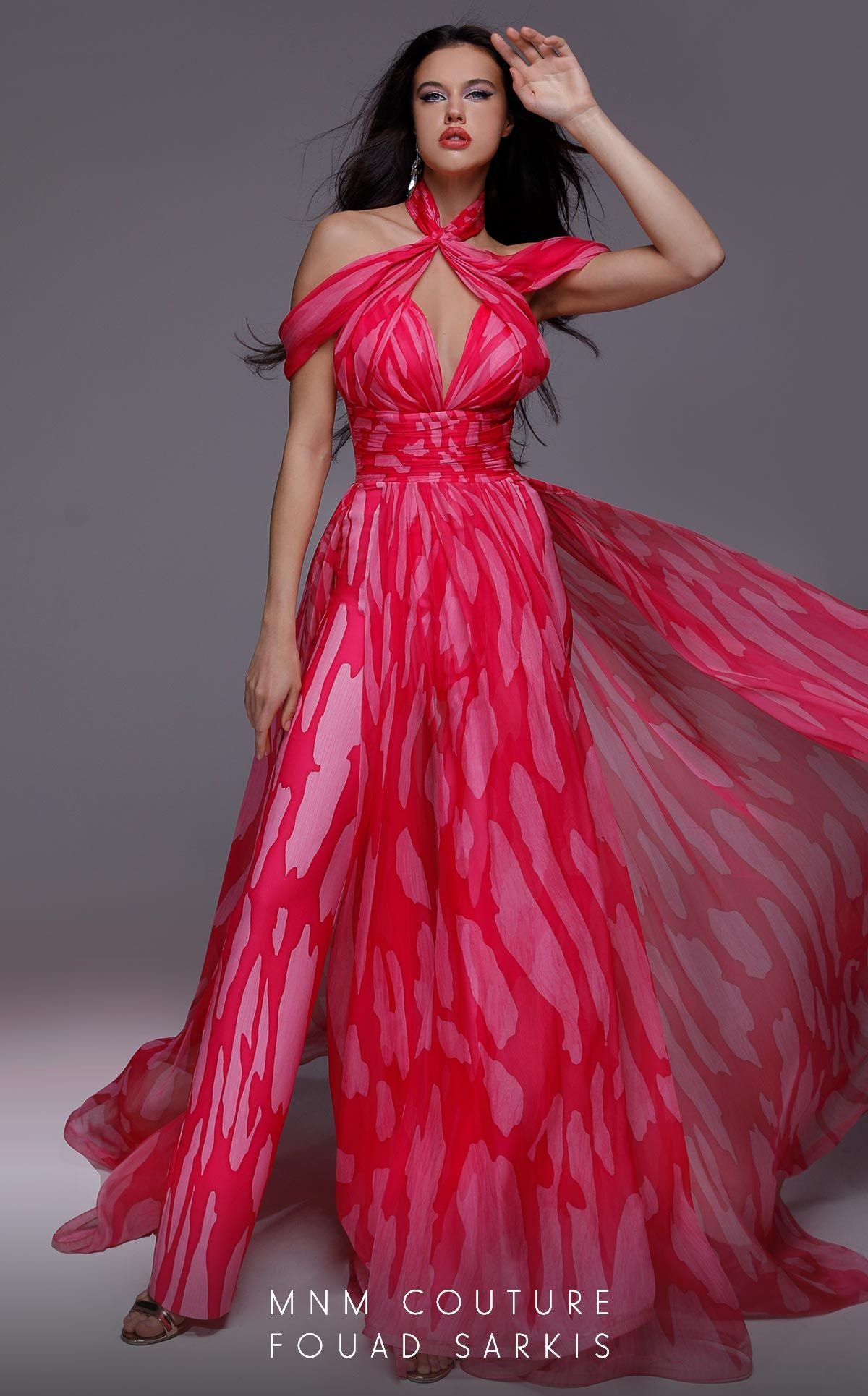 Fouad Sarkis 2734 Couture Evening Gown