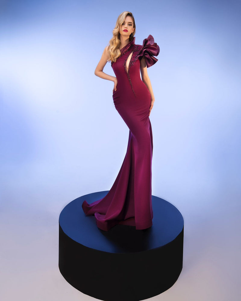 Fouad Sarkis 2736A Couture Evening Gown