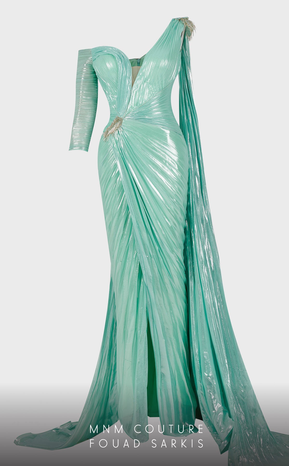 Fouad Sarkis 2744 Couture Evening Gown