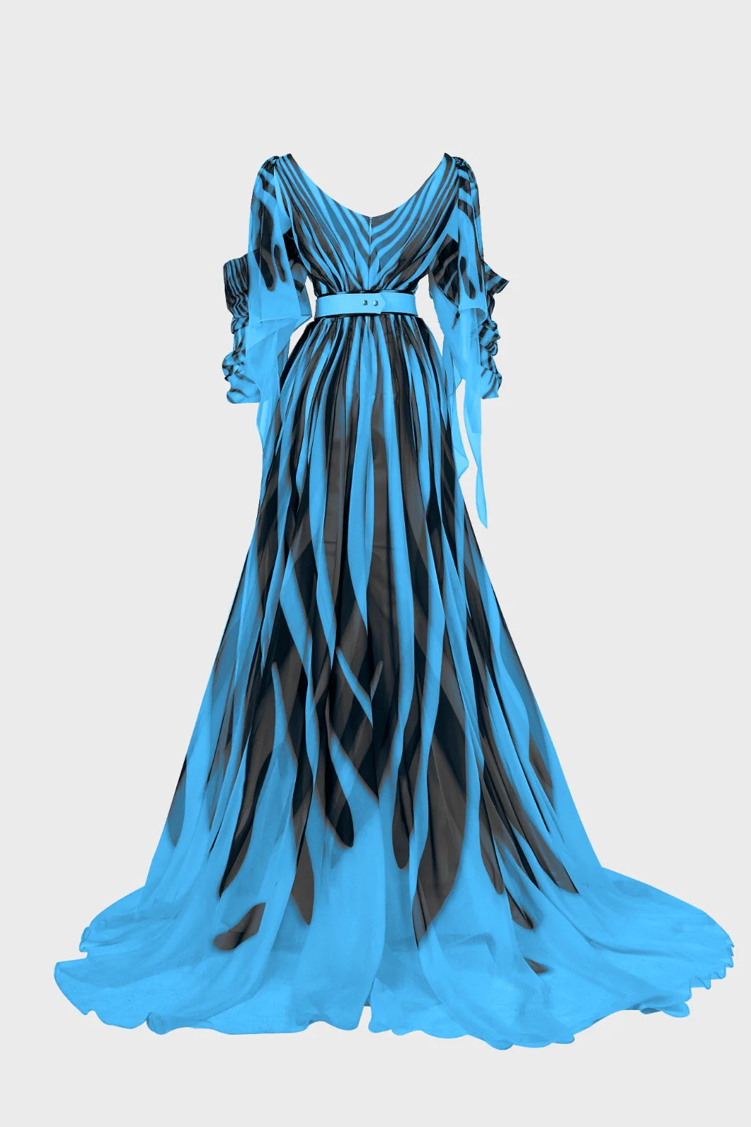 Fouad Sarkis 2748 Couture Evening Gown