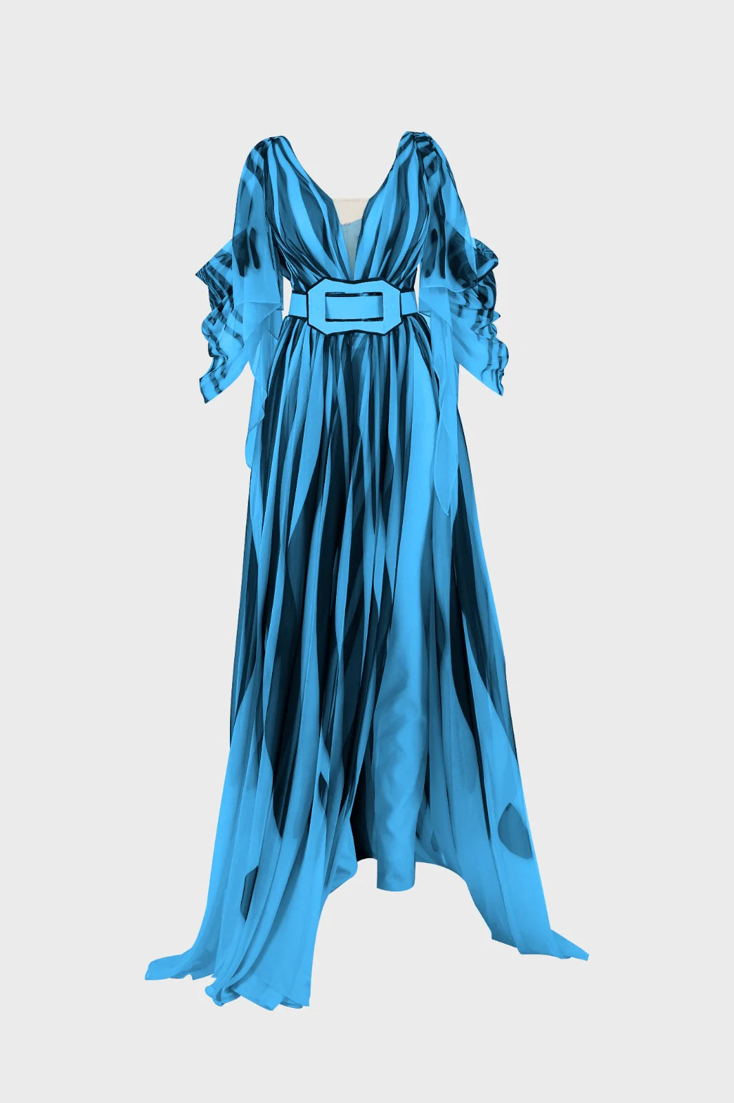 Fouad Sarkis 2748 Couture Evening Gown