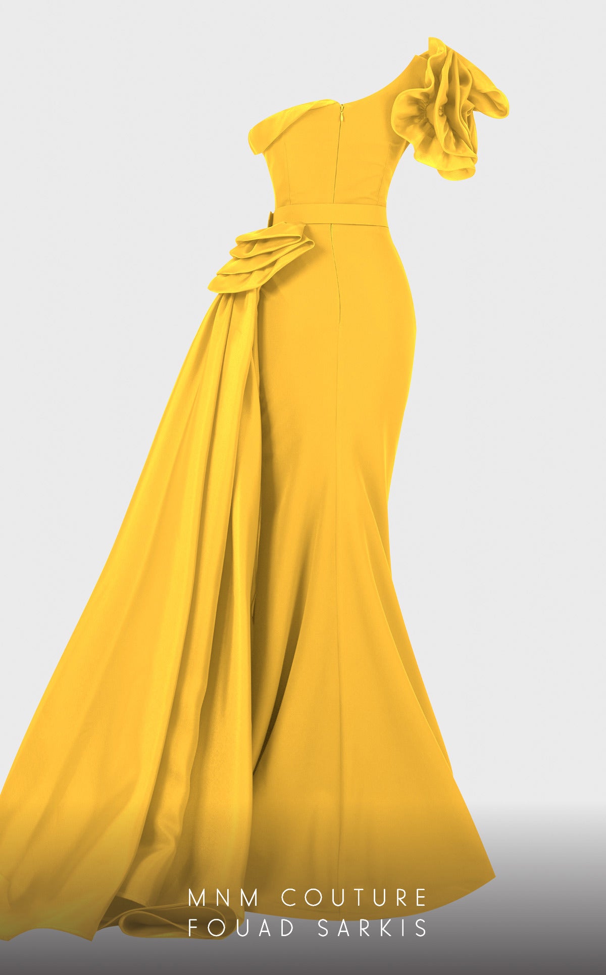 Fouad Sarkis 2754 Couture Evening Gown
