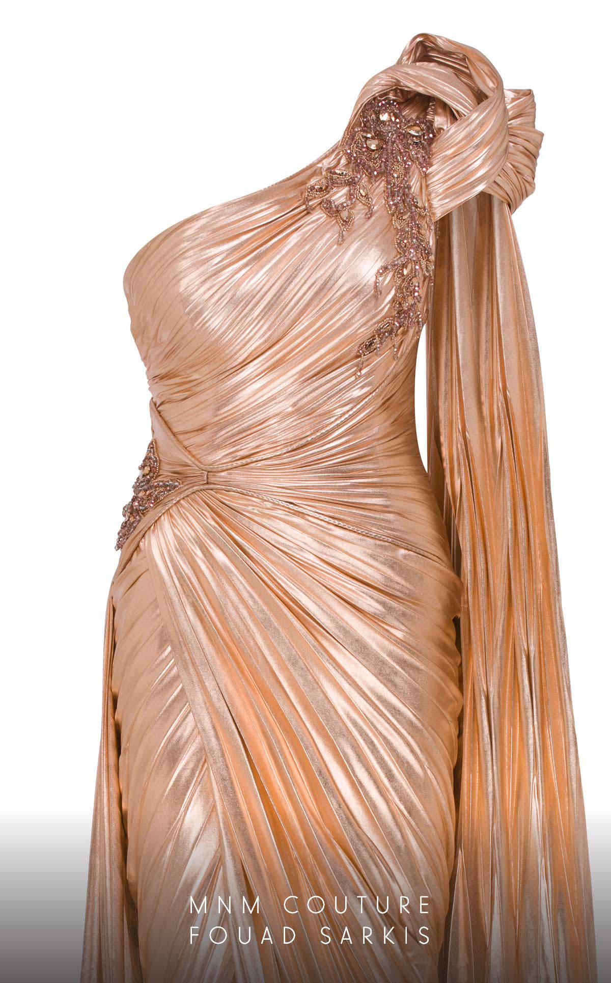 Fouad Sarkis 2761 Couture Evening Gown