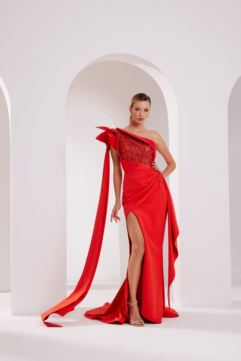 Fouad Sarkis 2772 Couture Evening Gown
