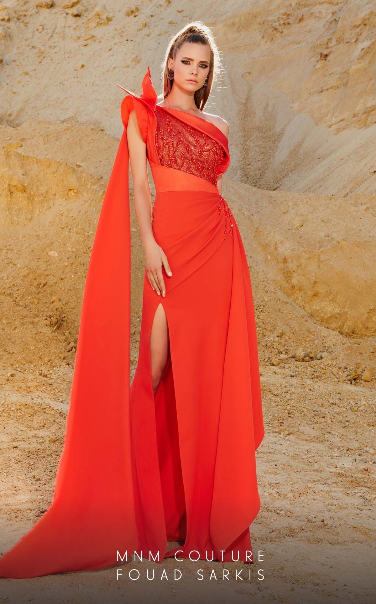 Fouad Sarkis 2772 Couture Evening Gown