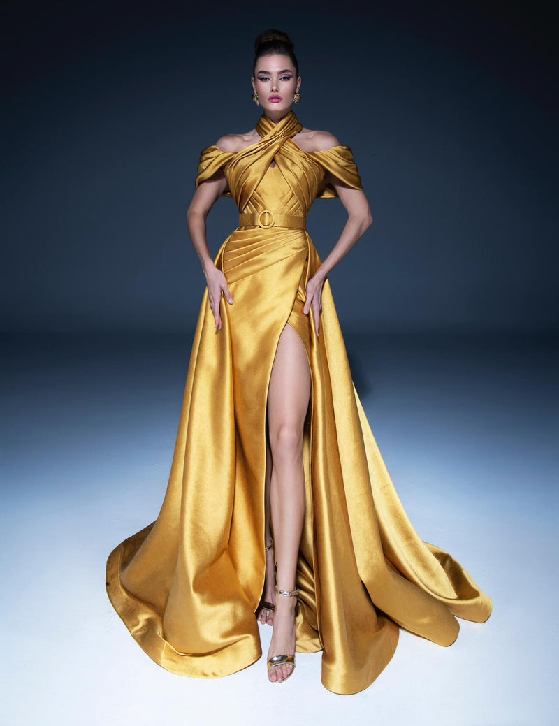 Fouad Sarkis 2776 Couture Evening Gown
