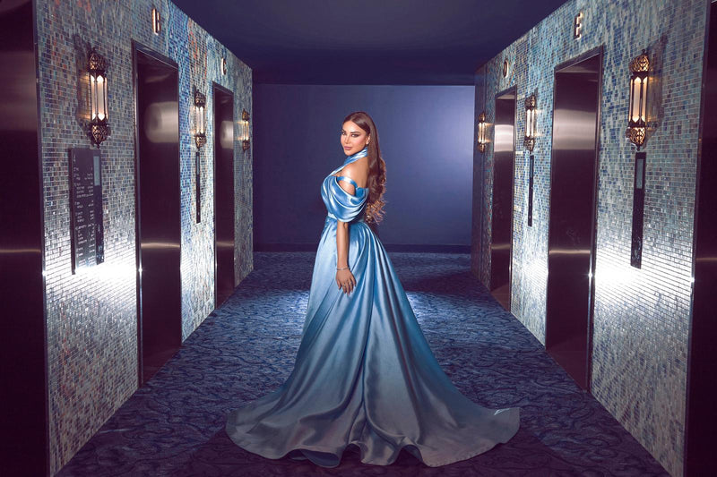 Fouad Sarkis 2776 Couture Evening Gown