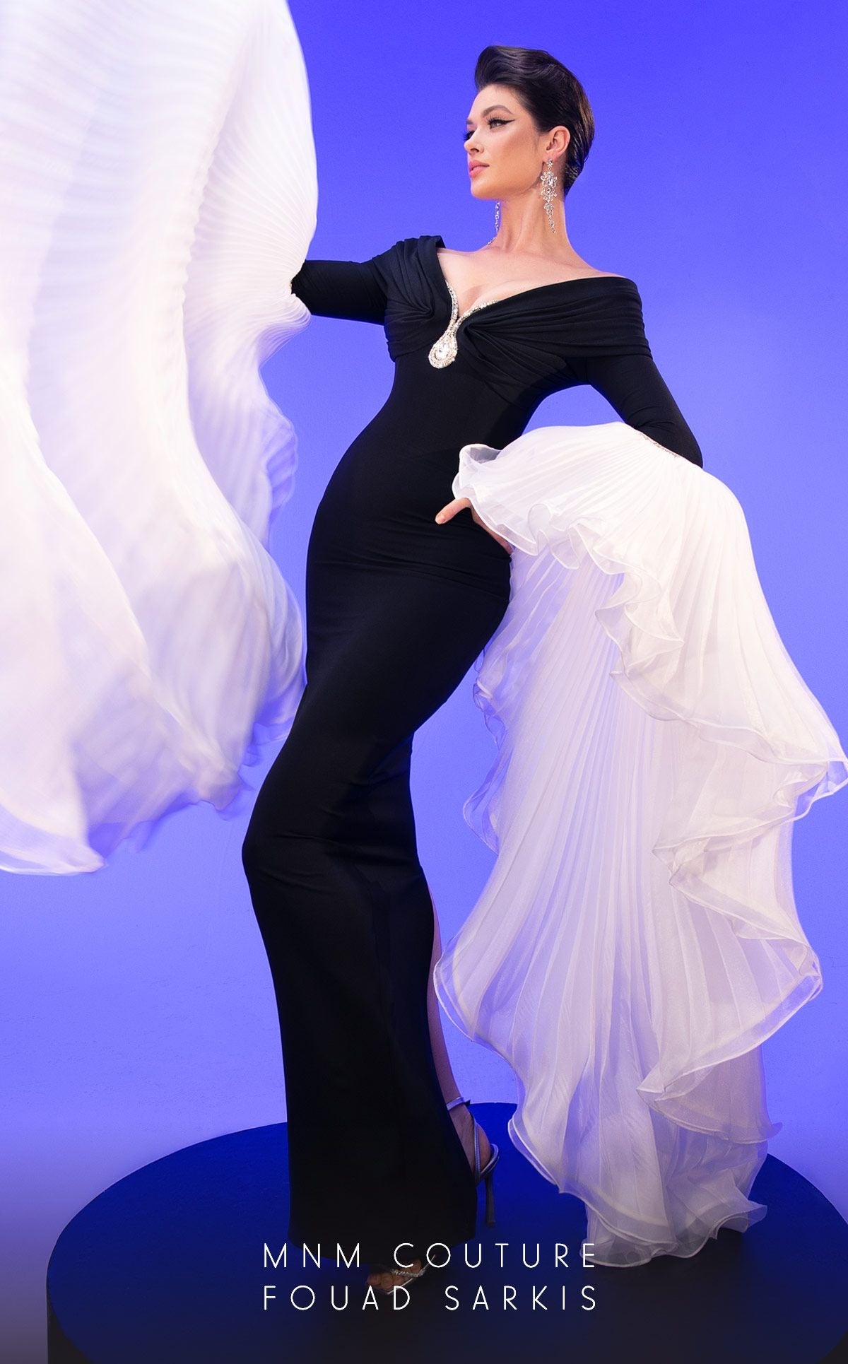 Fouad Sarkis 2781A Couture Evening Gown