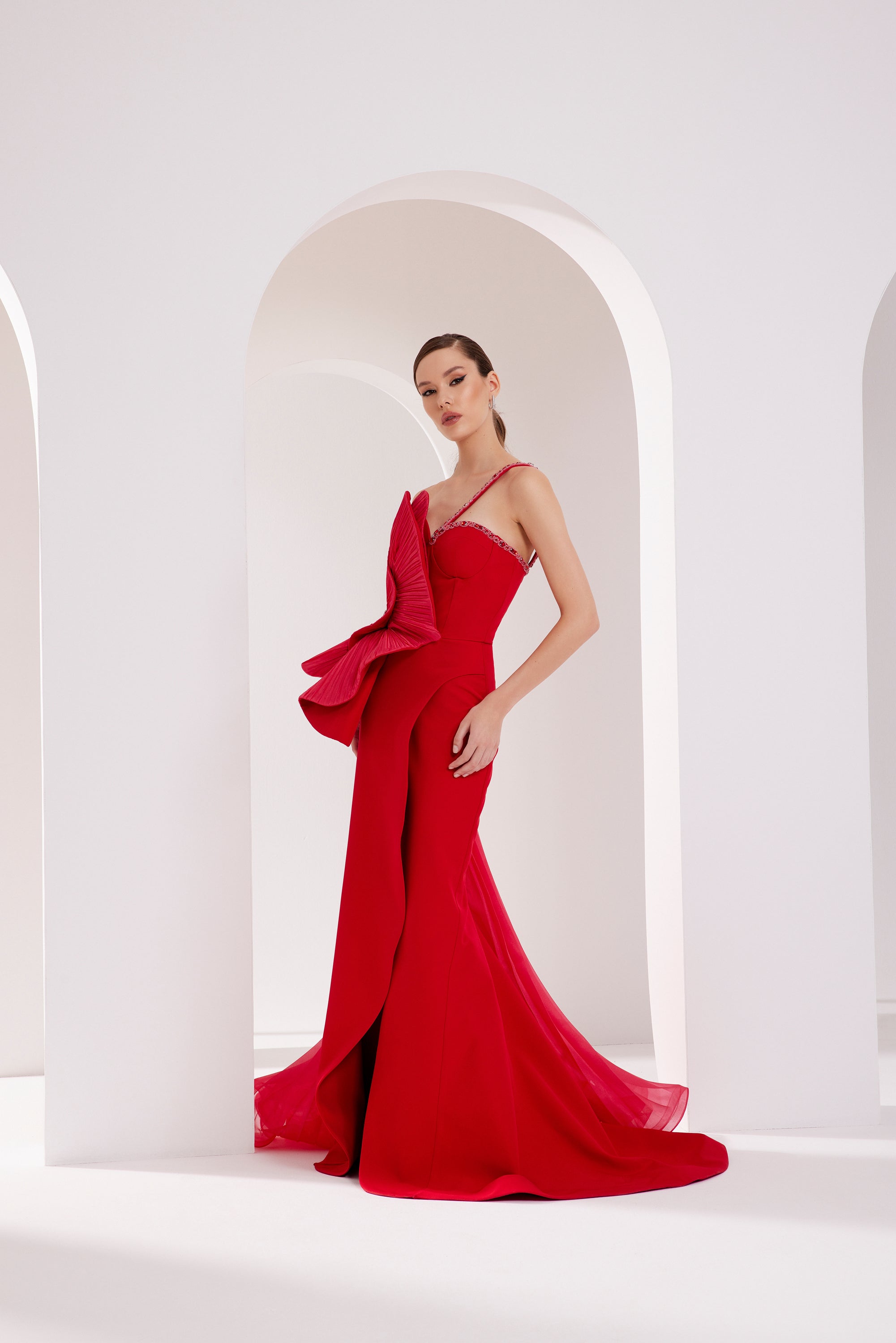 Fouad Sarkis 2796 Couture Evening Gown