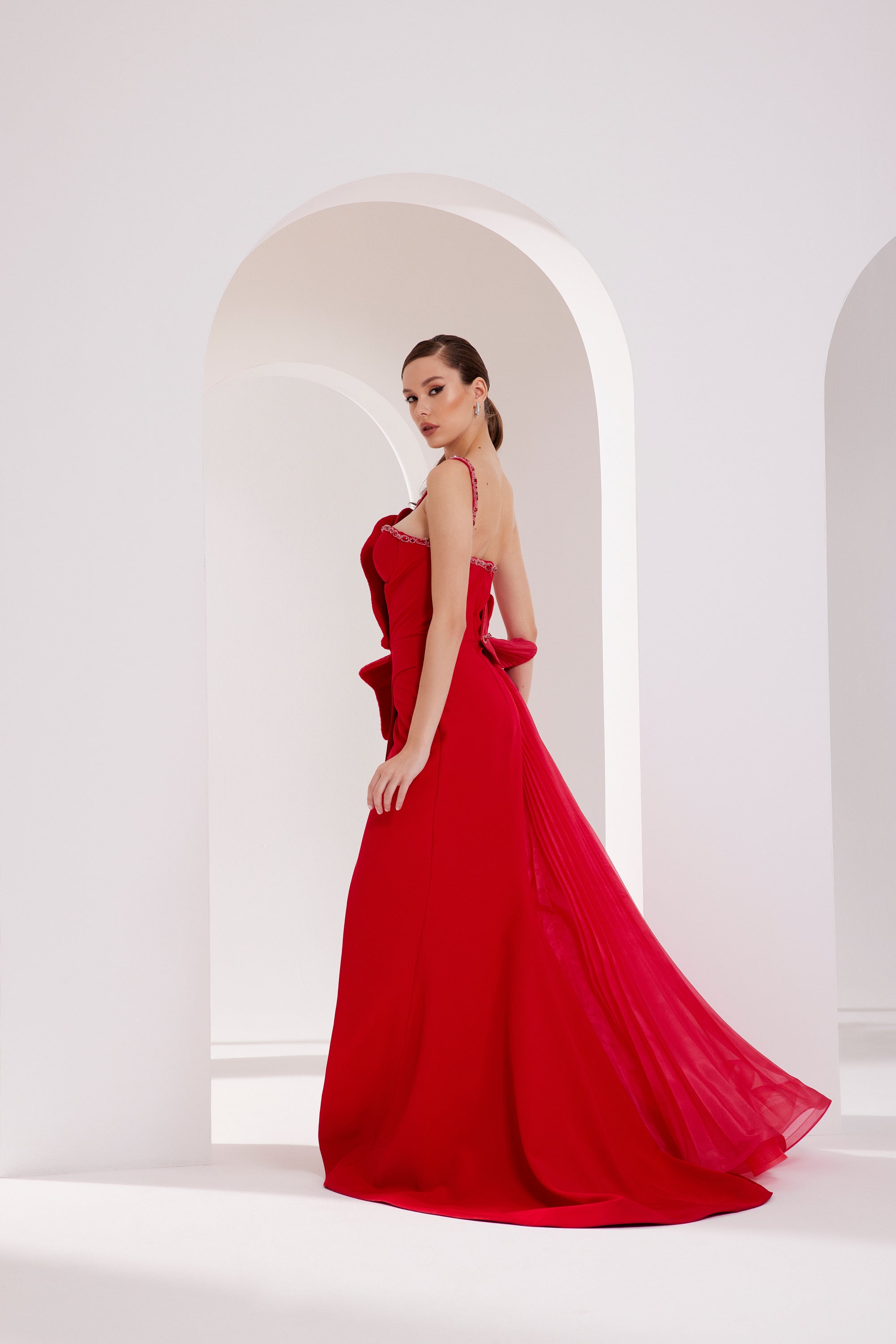 Fouad Sarkis 2796 Couture Evening Gown