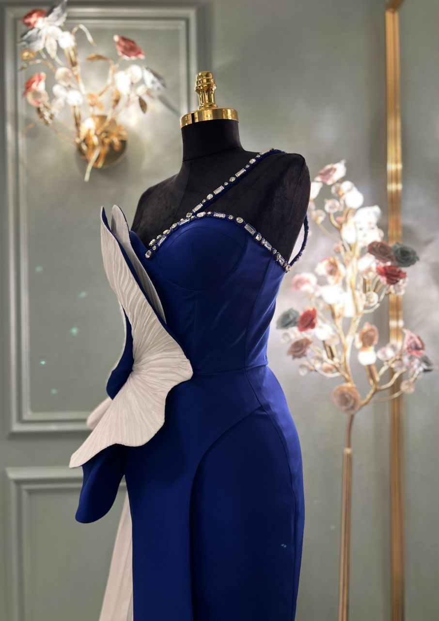 Fouad Sarkis 2796 Couture Evening Gown