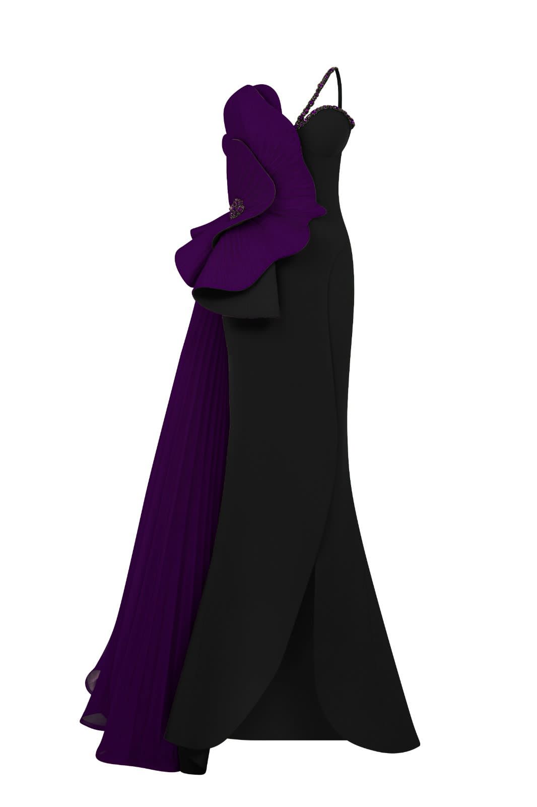 Fouad Sarkis 2796 Couture Evening Gown
