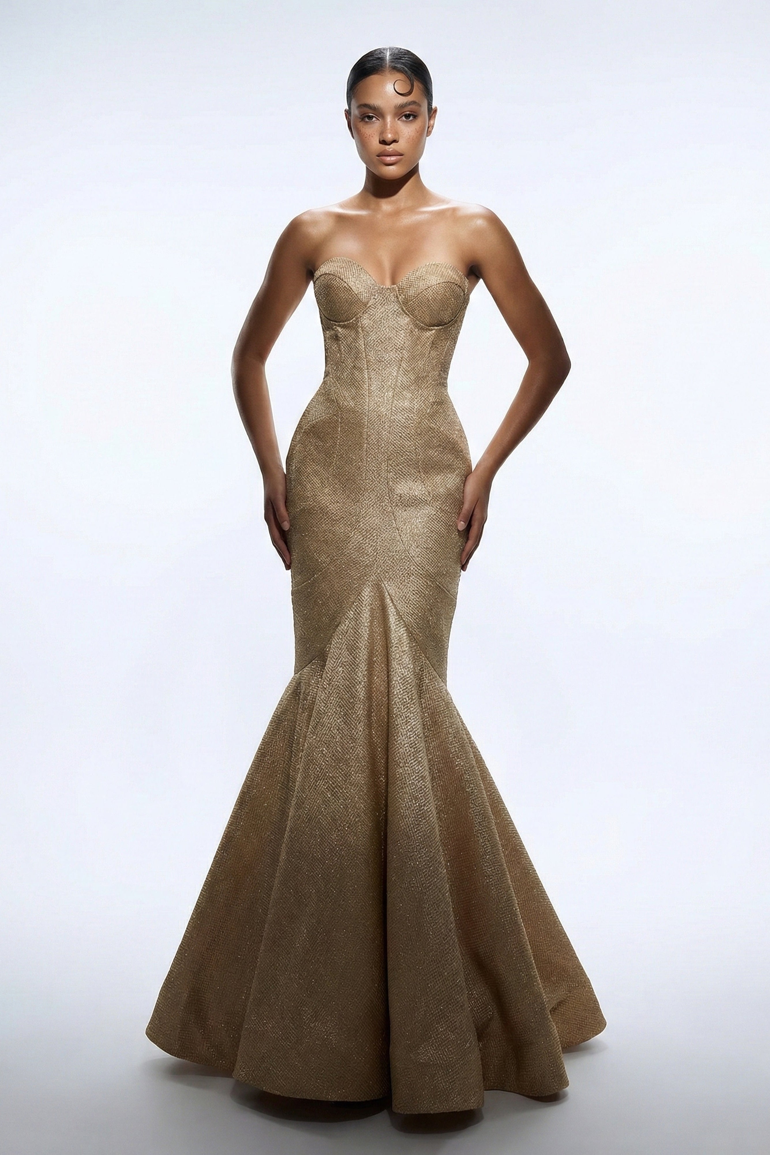 Fouad Sarkis F02049A Couture Evening Gown