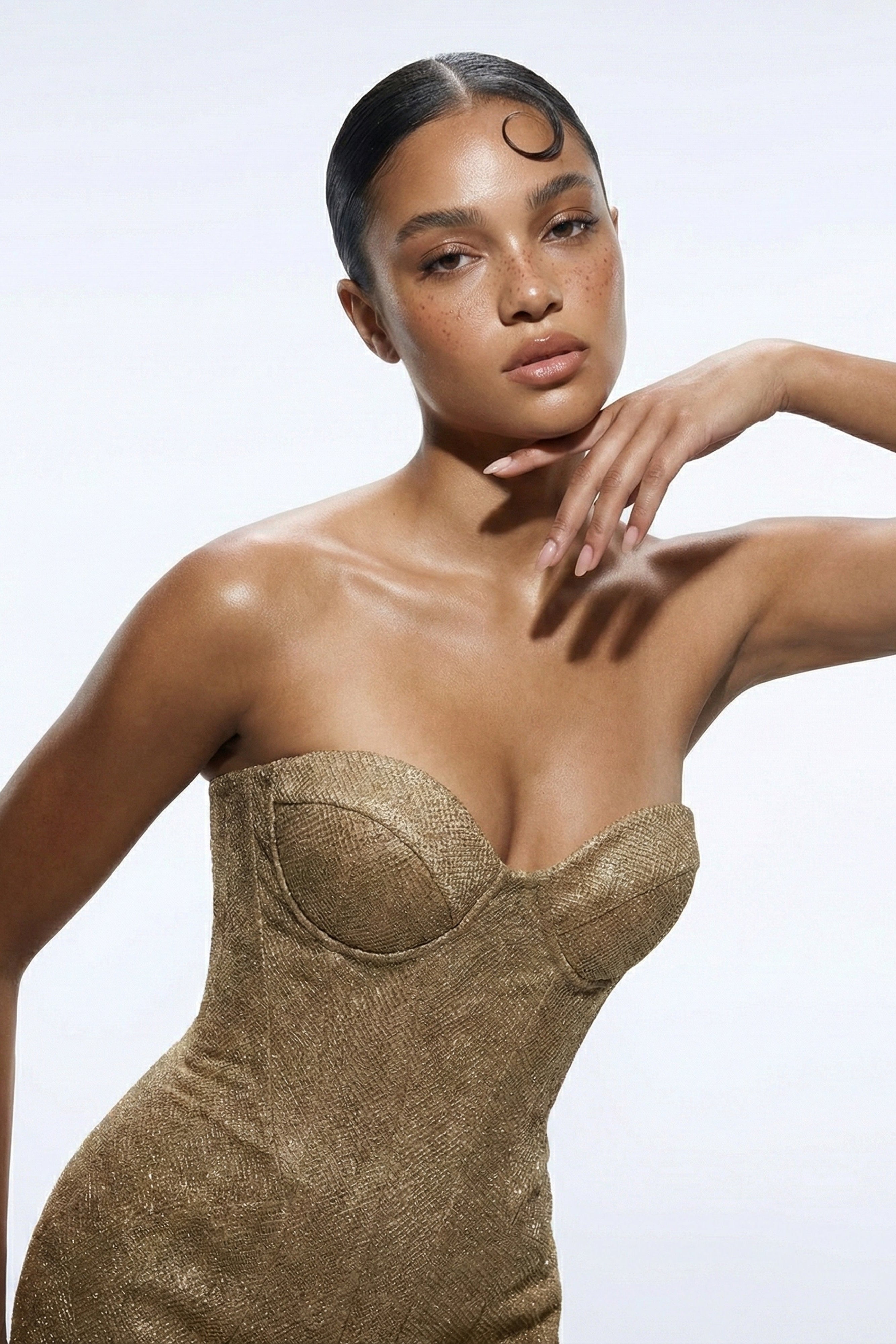 Fouad Sarkis F02049A Couture Evening Gown