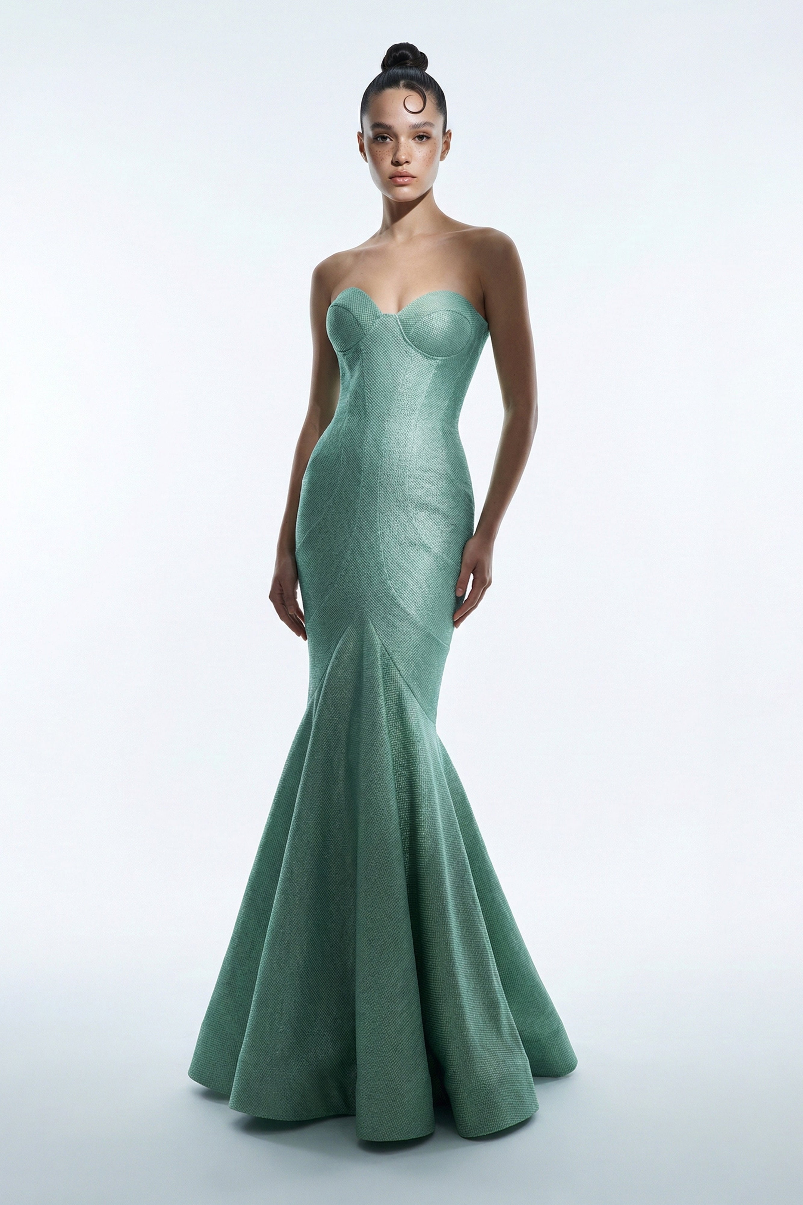 Fouad Sarkis F02049A Couture Evening Gown