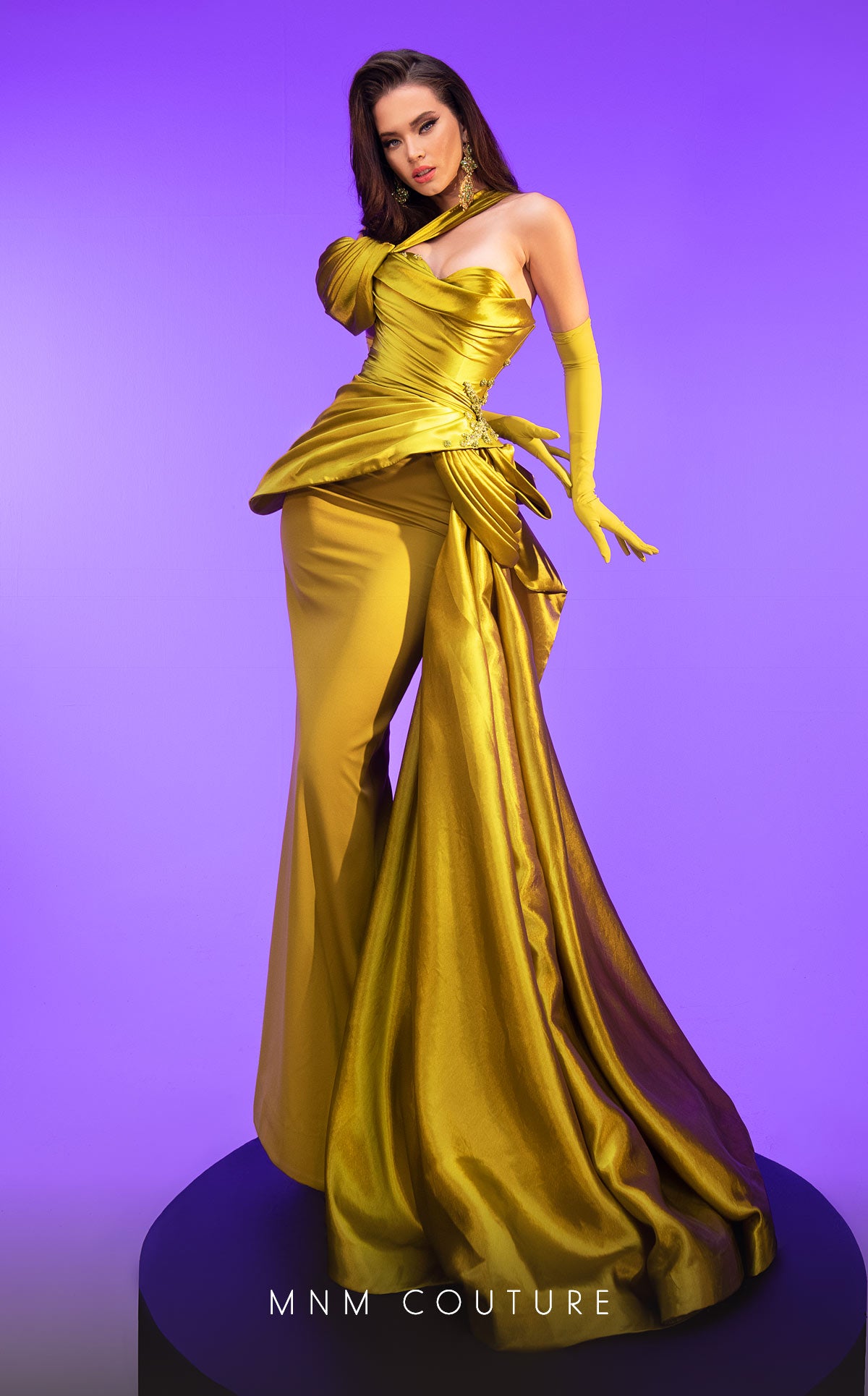 Fouad Sarkis F02810 Couture Evening Gown