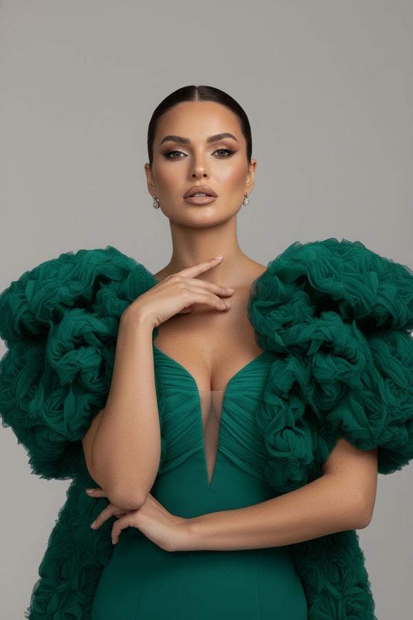 Fouad Sarkis F02821 Couture Evening Gown