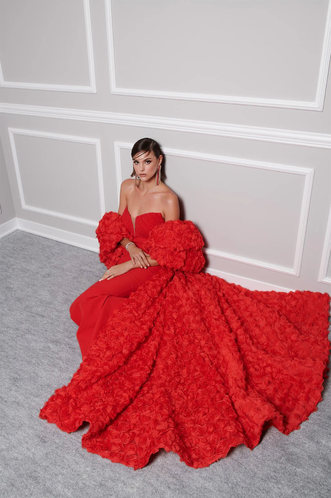 Fouad Sarkis F02821 Couture Evening Gown