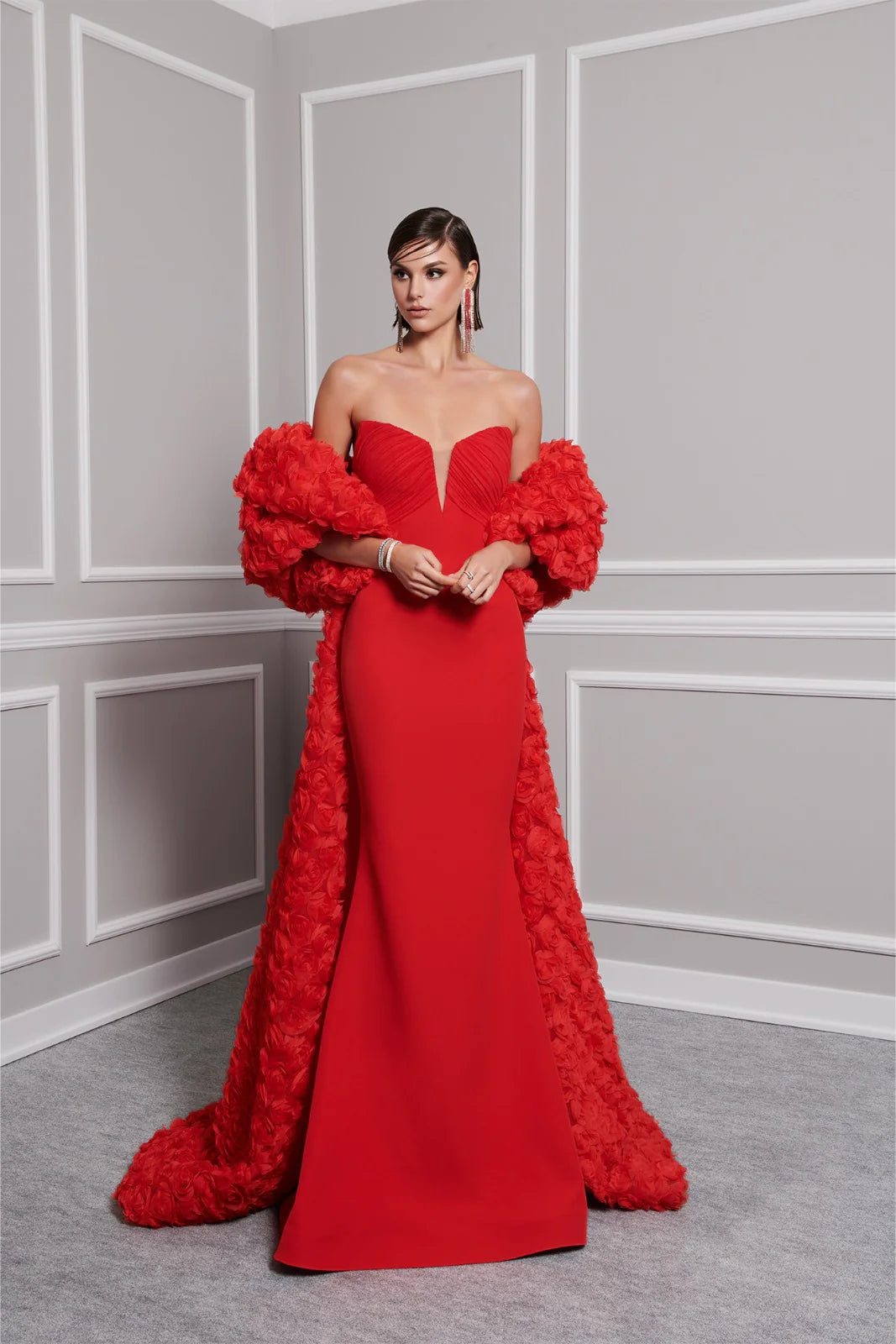 Fouad Sarkis F02821 Couture Evening Gown