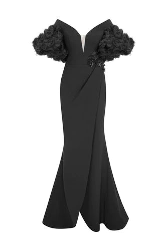 Fouad Sarkis F02824 Couture Evening Gown
