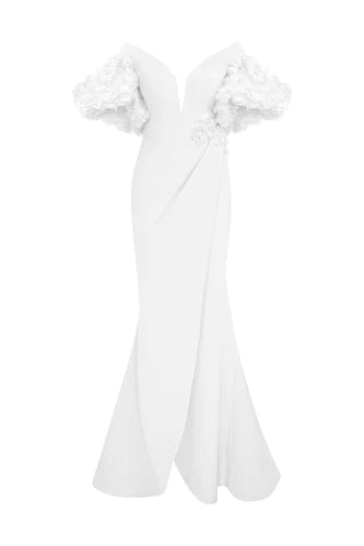 Fouad Sarkis F02824 Couture Evening Gown