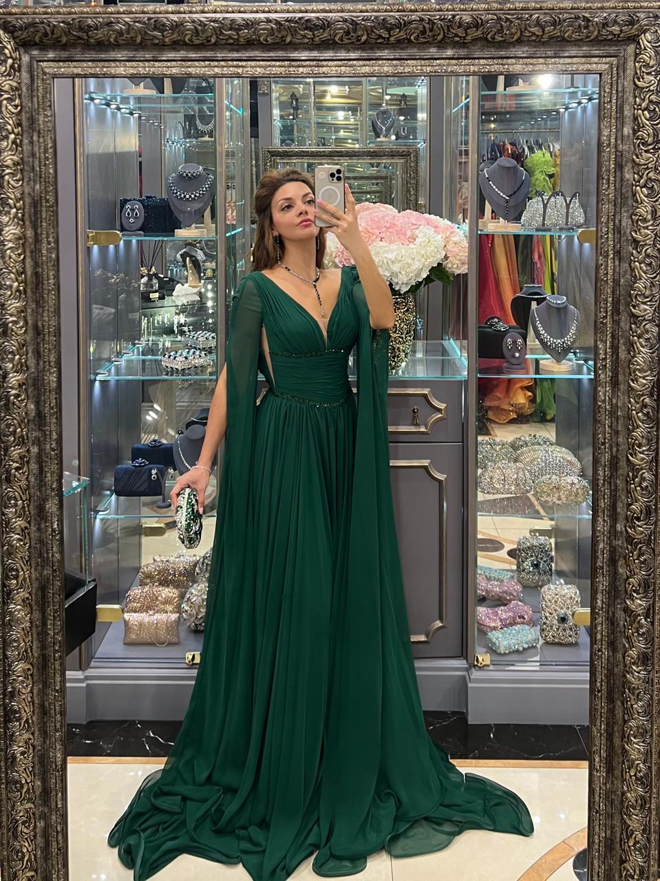 Fouad Sarkis F02828A Couture Evening Gown