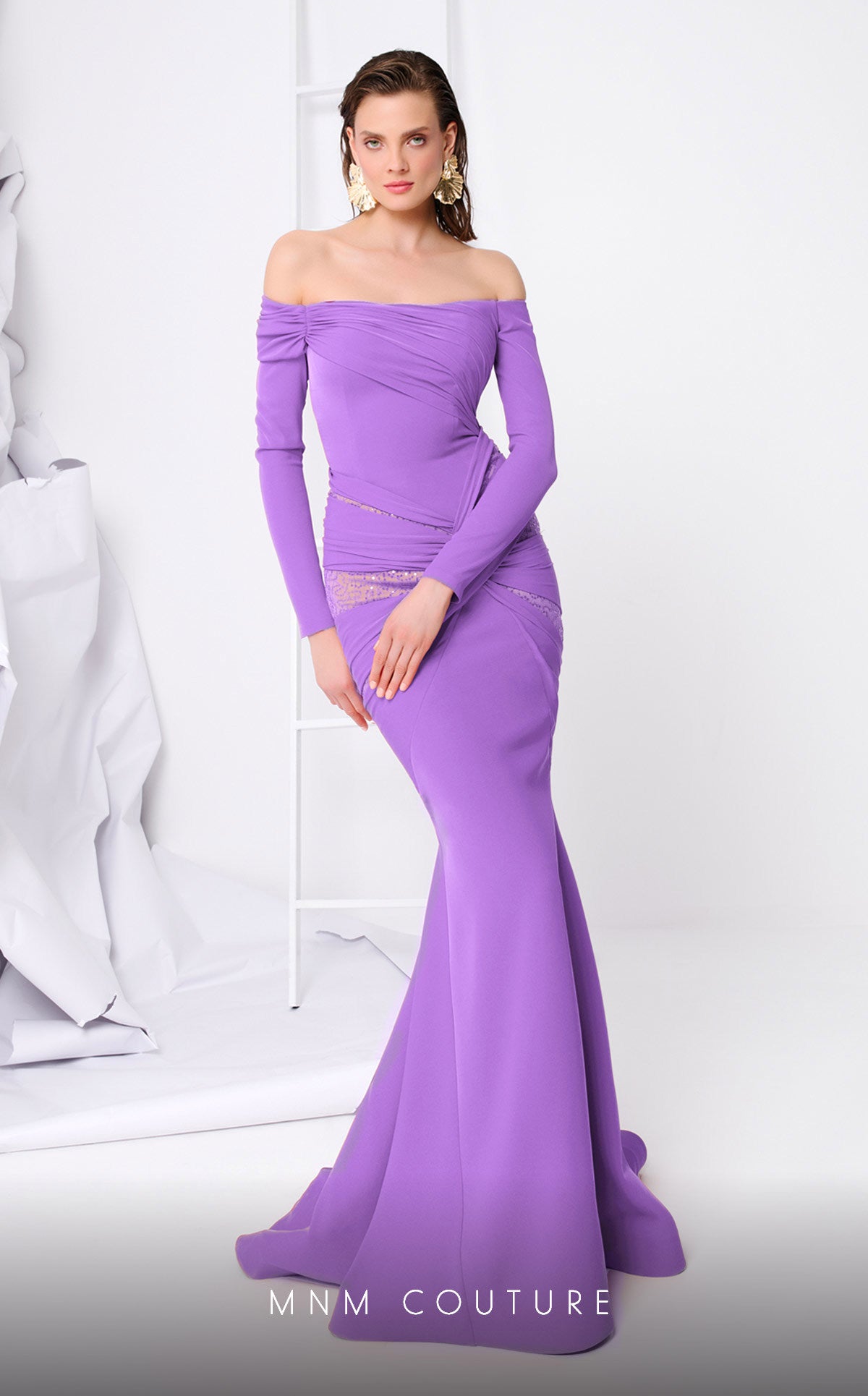 Fouad Sarkis F02848 Couture Evening Gown