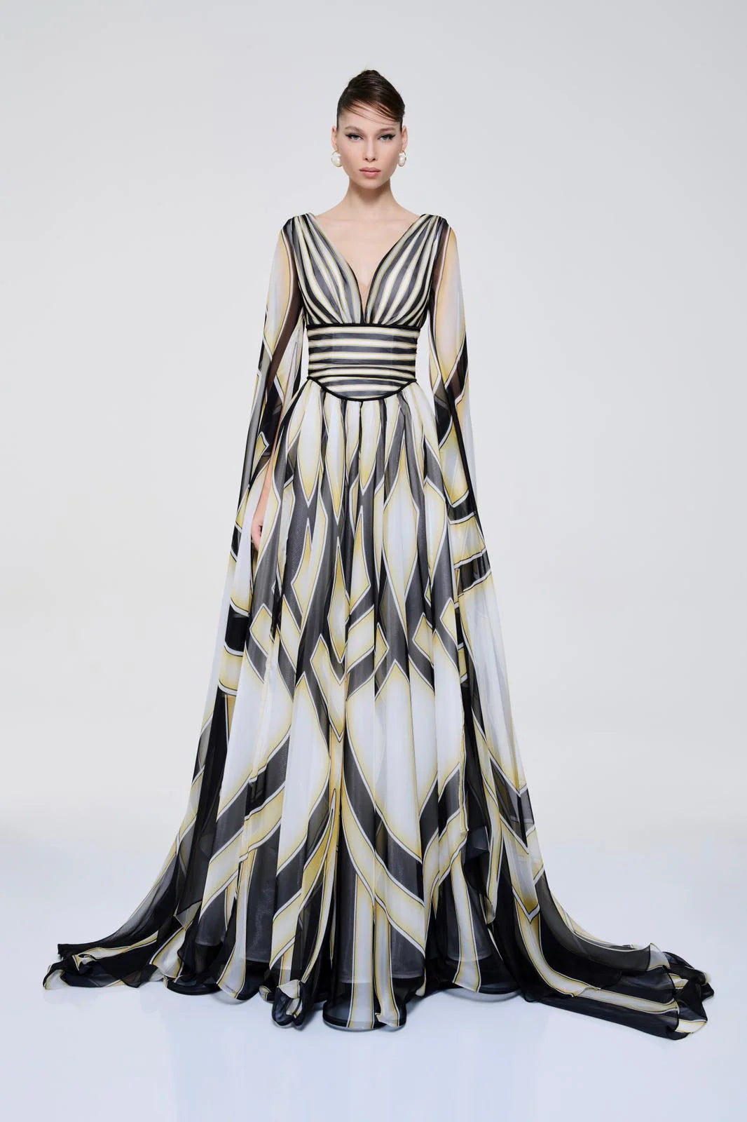 Fouad Sarkis F02862 Couture Evening Gown