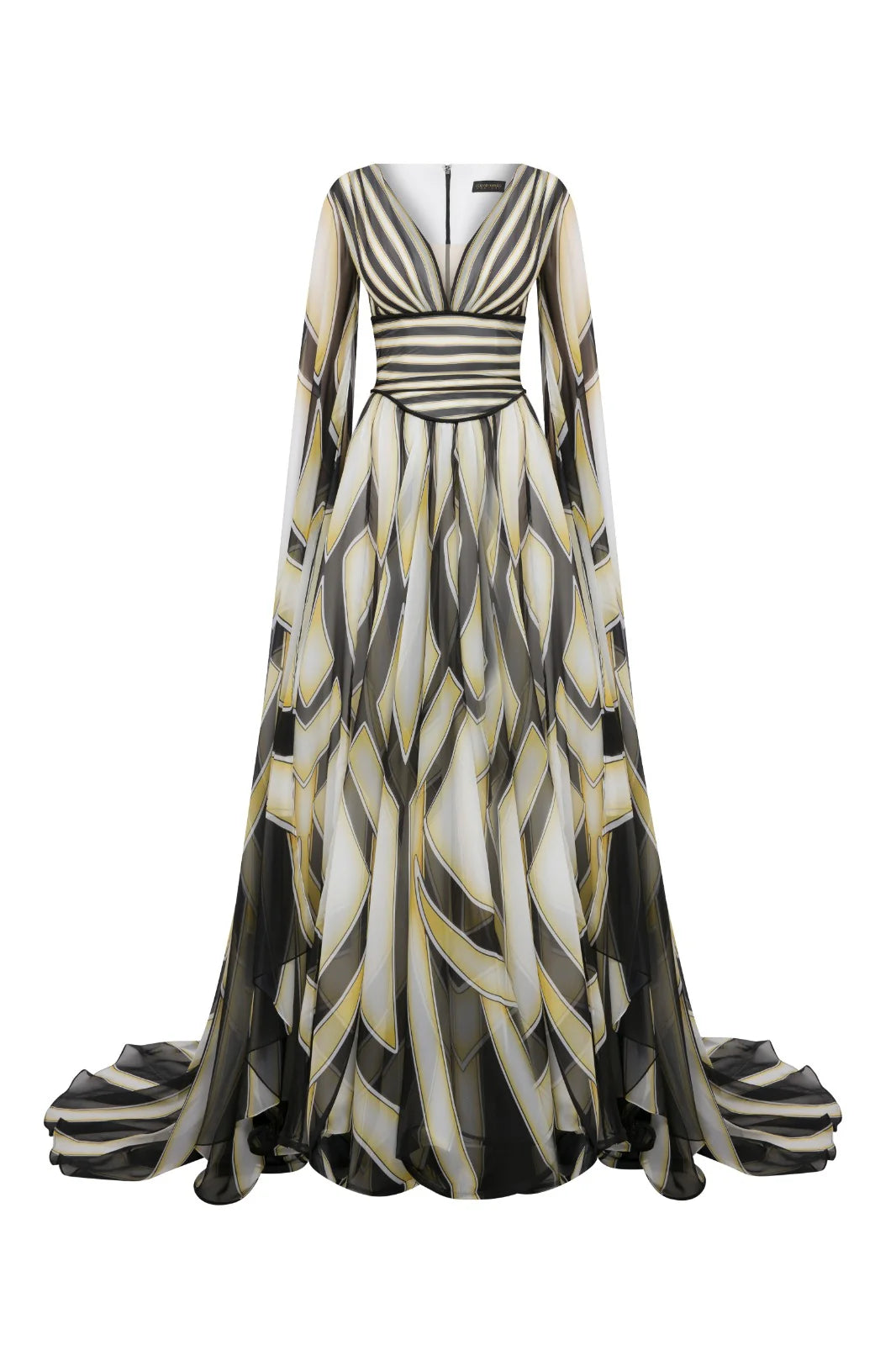Fouad Sarkis F02862 Couture Evening Gown
