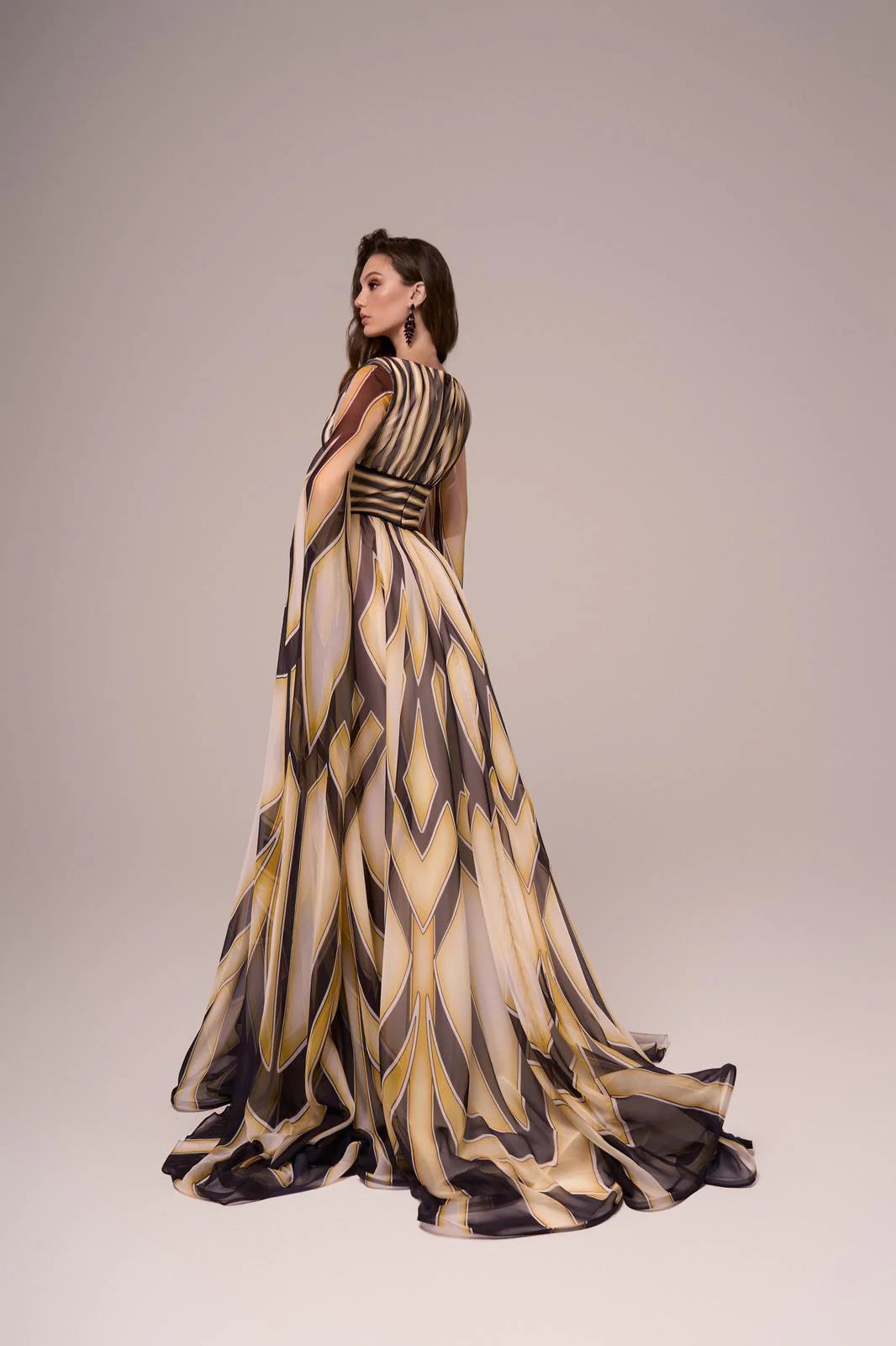 Fouad Sarkis F02862 Couture Evening Gown